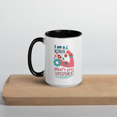 Tasse mit farbiger Innenseite