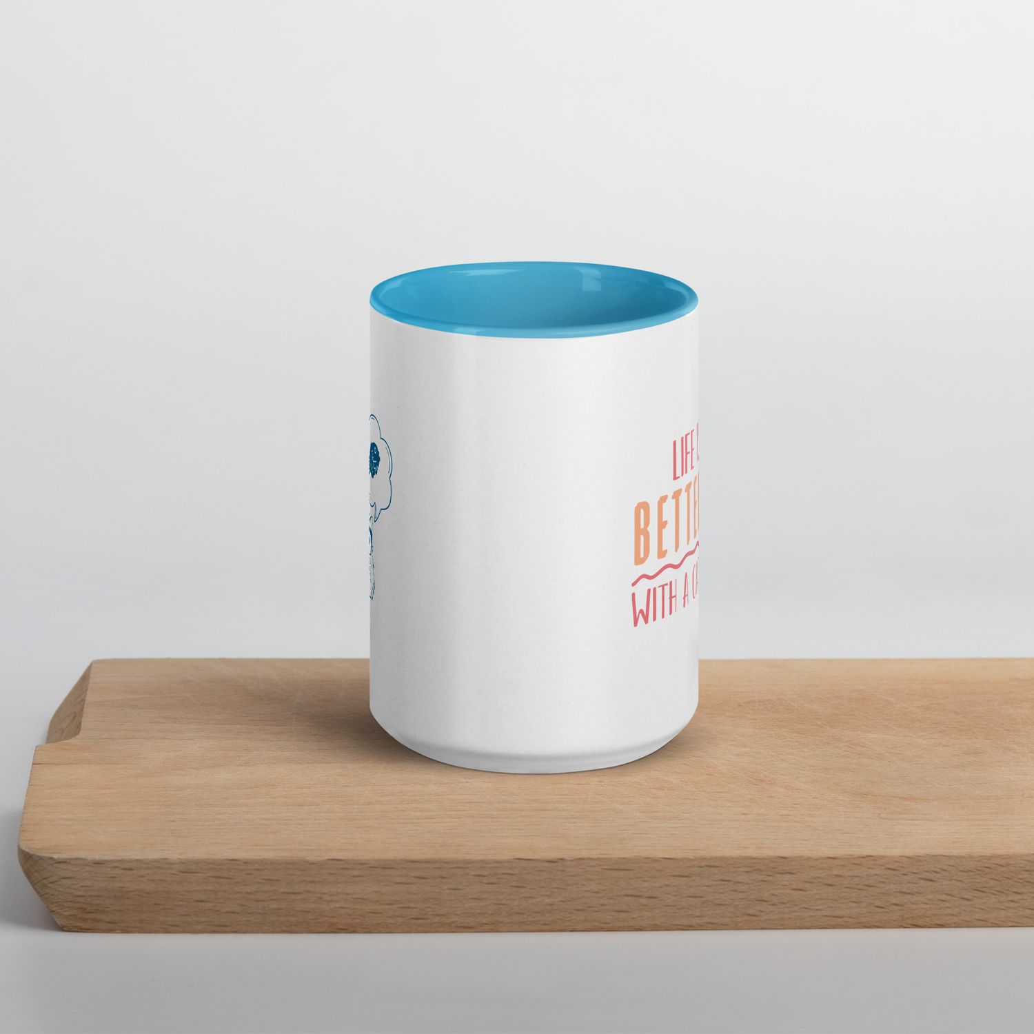 Tasse mit farbiger Innenseite
