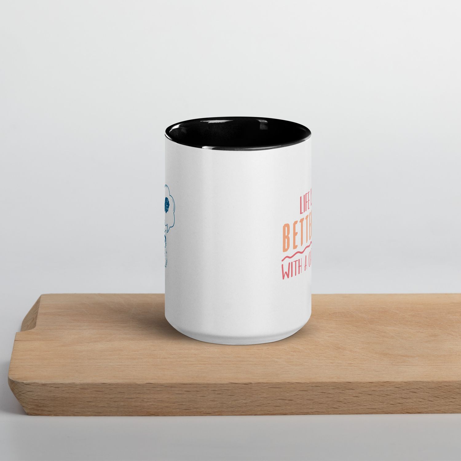 Tasse mit farbiger Innenseite