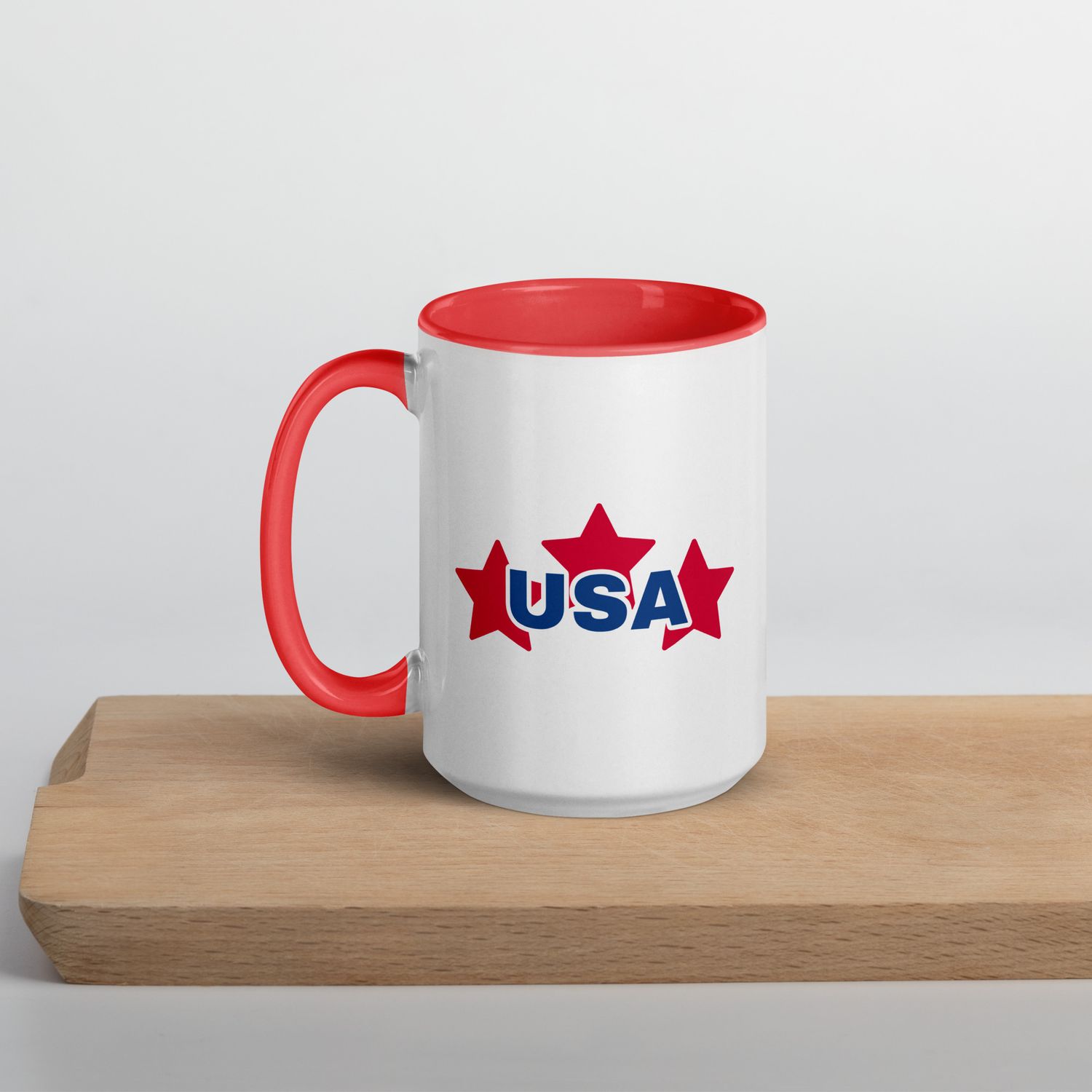 Tasse mit farbiger Innenseite