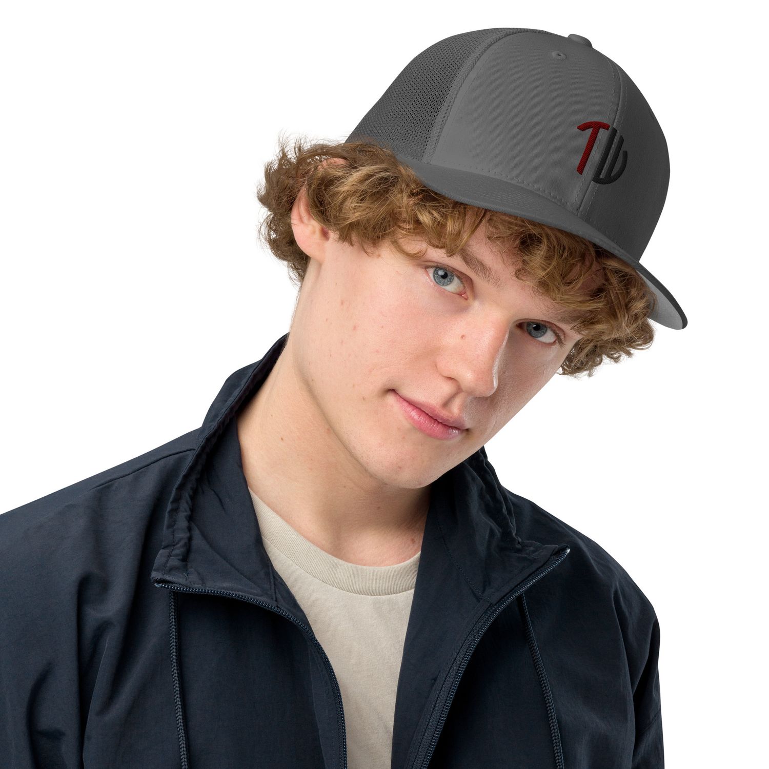 Trucker-Cap mit geschlossener Rückseite