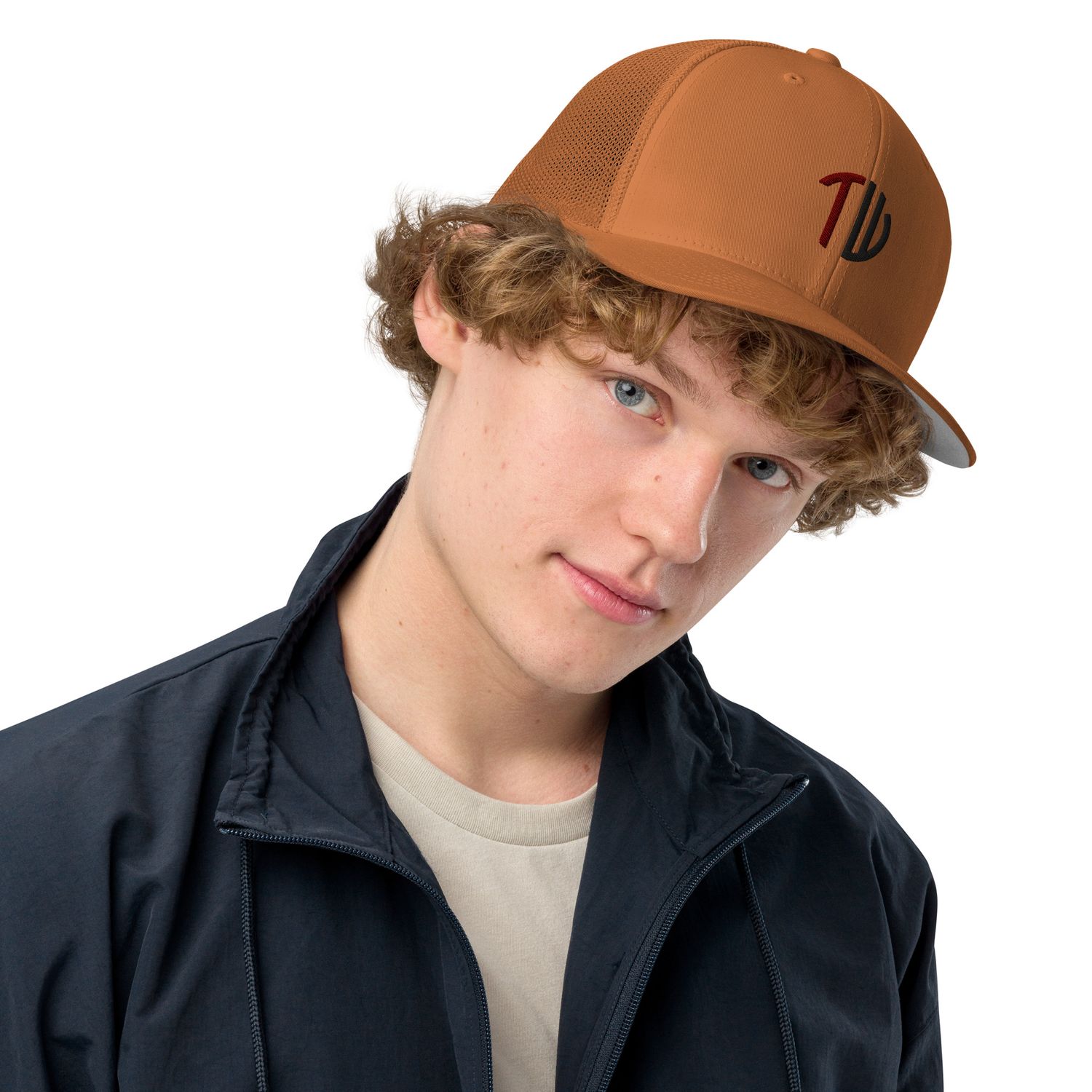Trucker-Cap mit geschlossener Rückseite