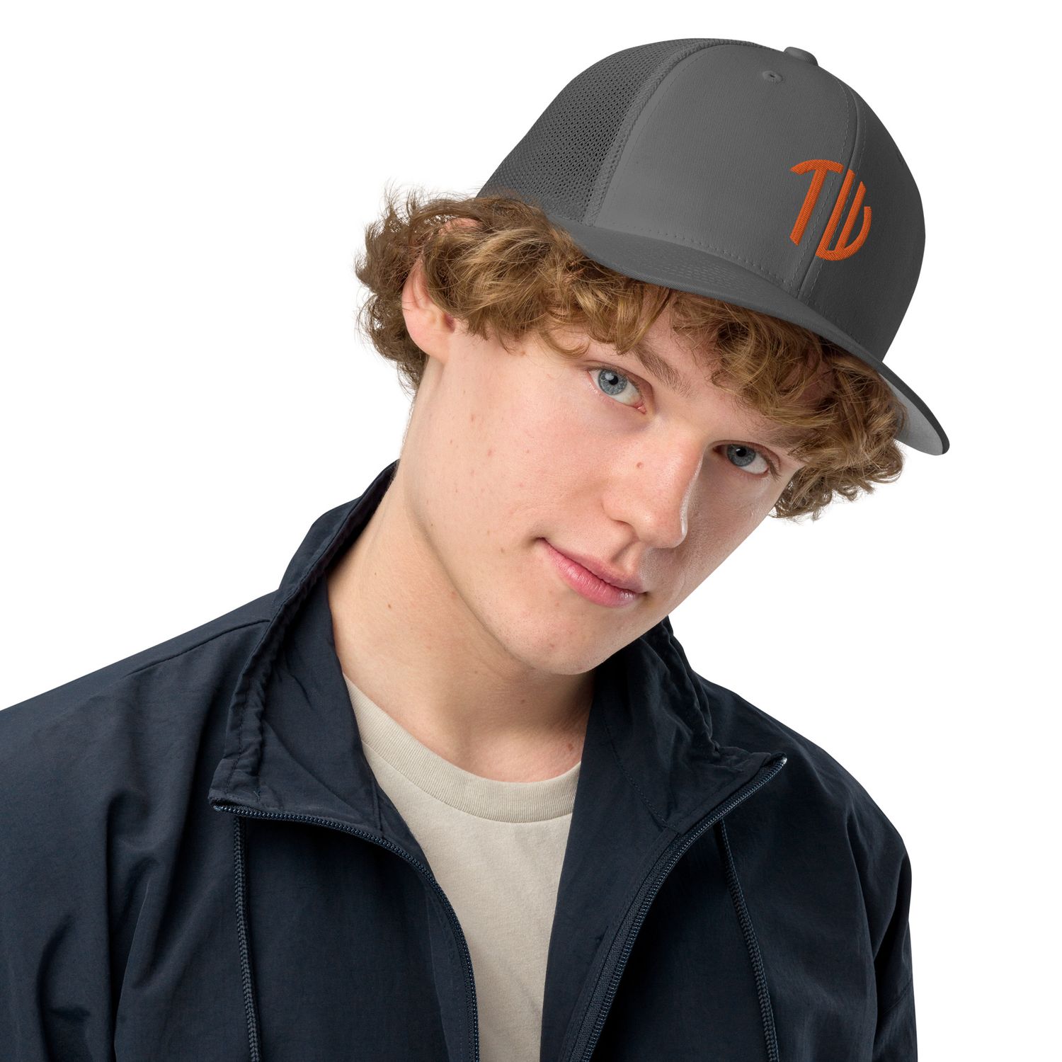 Trucker-Cap mit geschlossener Rückseite