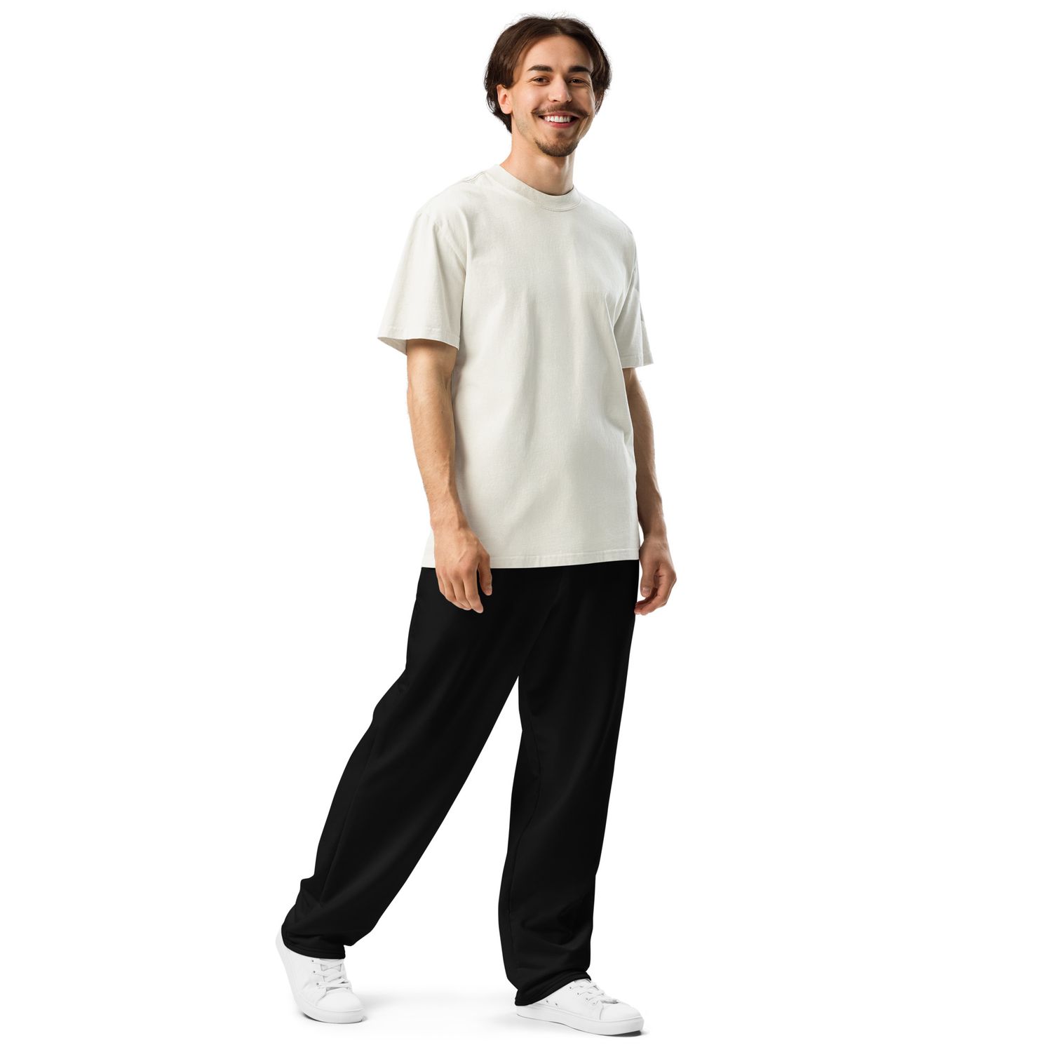 The Wuff® Premium Unisex-Joggingshose mit weiten Beinen