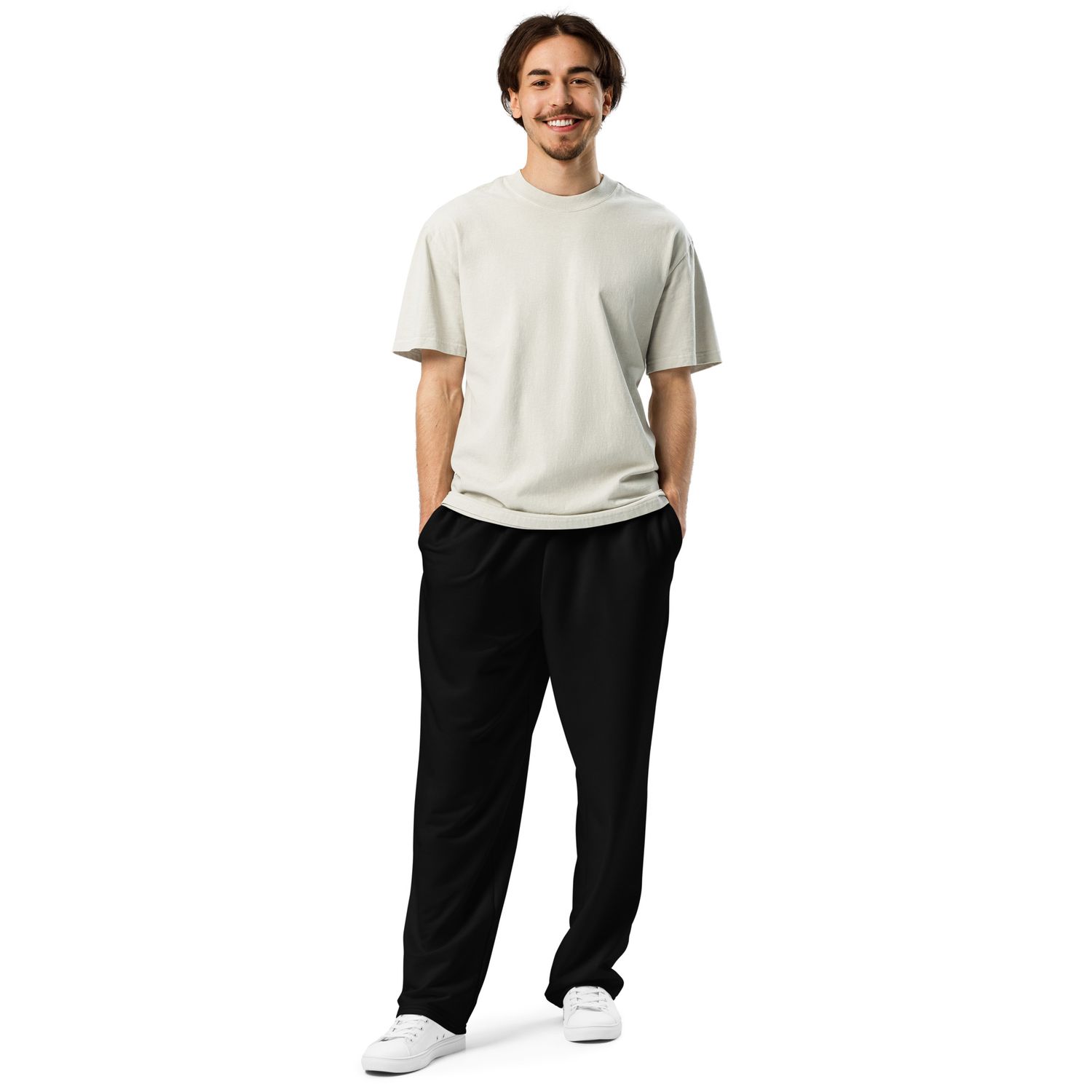 The Wuff® Premium Unisex-Joggingshose mit weiten Beinen