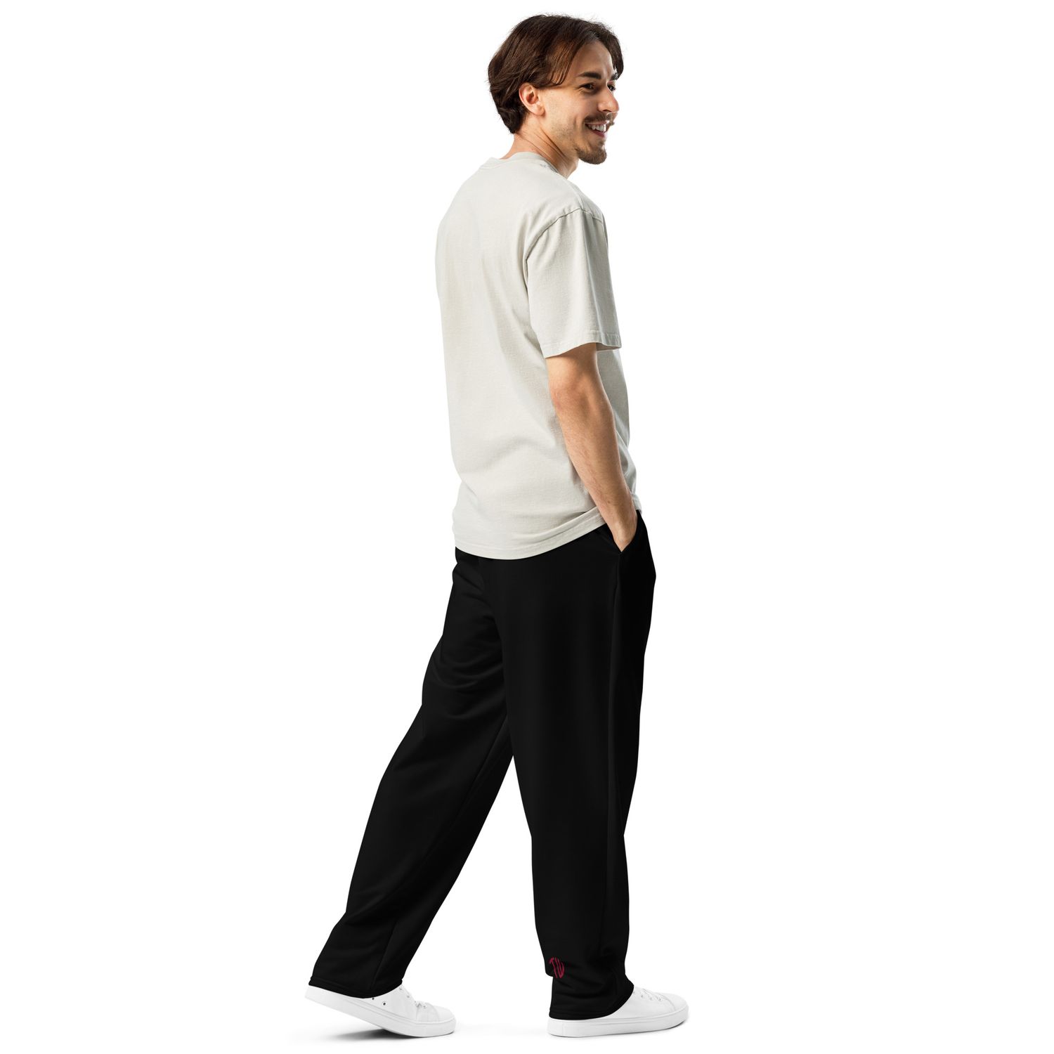 The Wuff® Premium Unisex-Joggingshose mit weiten Beinen
