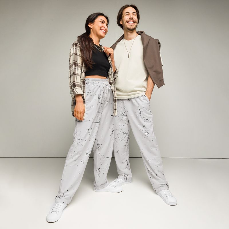 Unisex-Joggingshose mit weiten Beinen