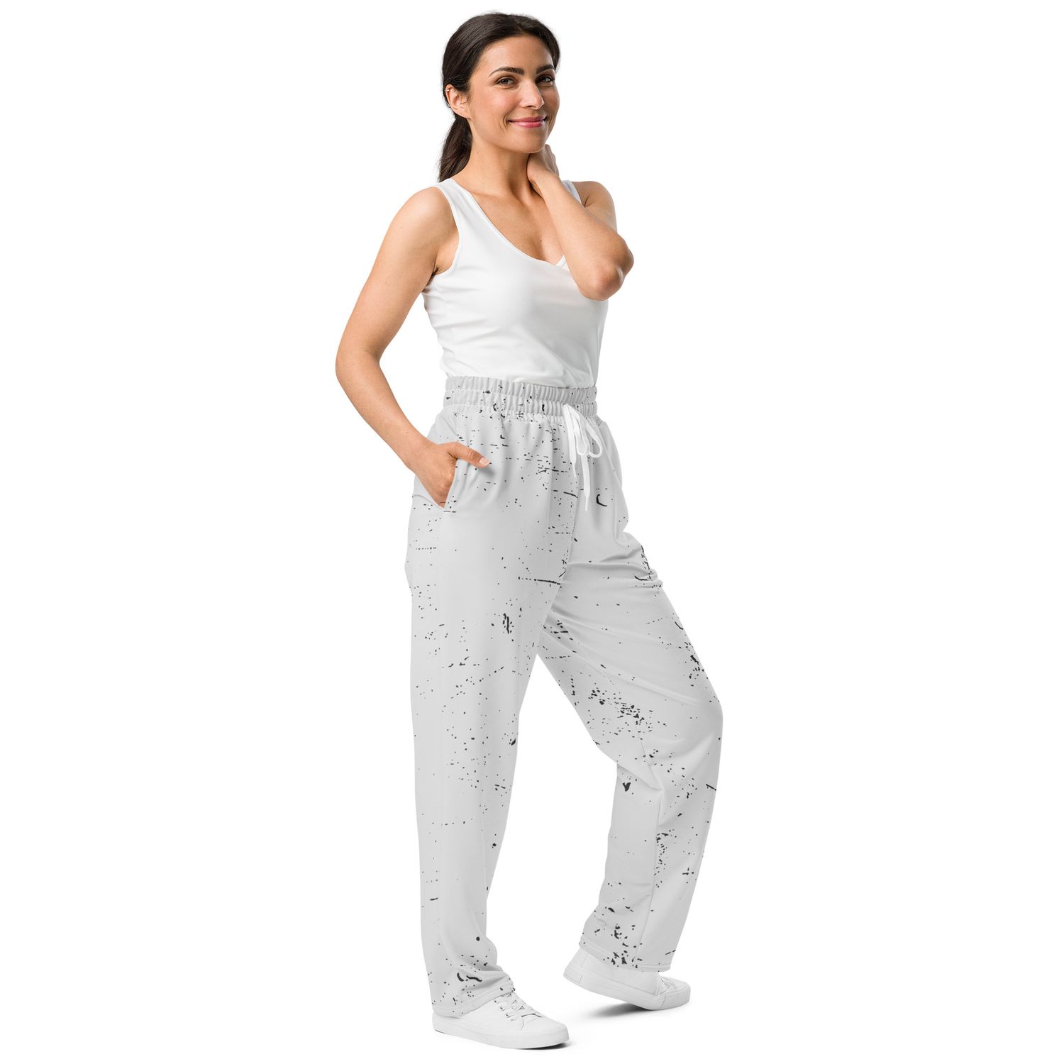 Unisex-Joggingshose mit weiten Beinen
