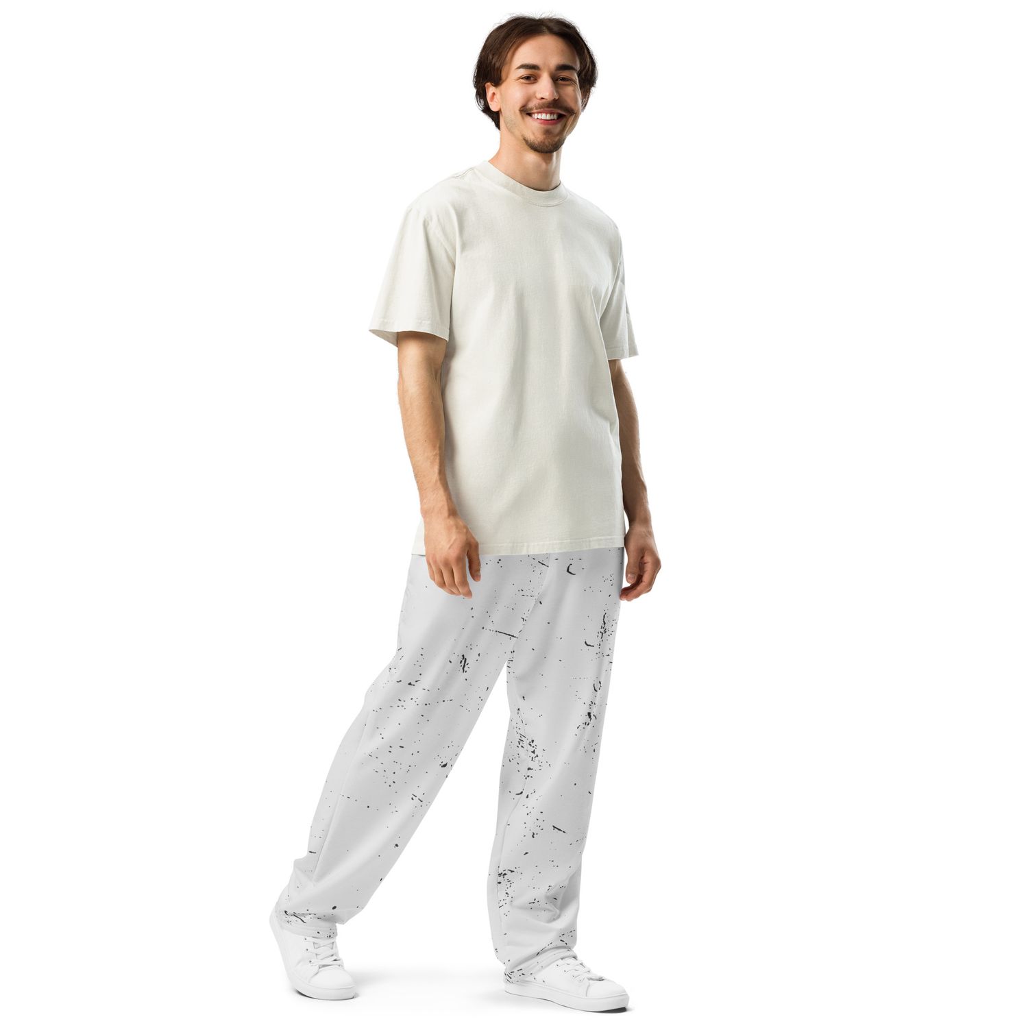 Unisex-Joggingshose mit weiten Beinen