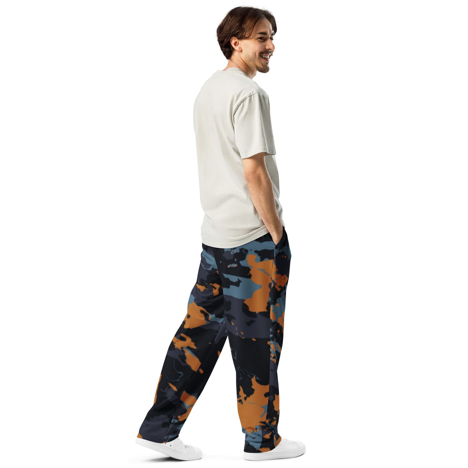Unisex-Joggingshose mit weiten Beinen