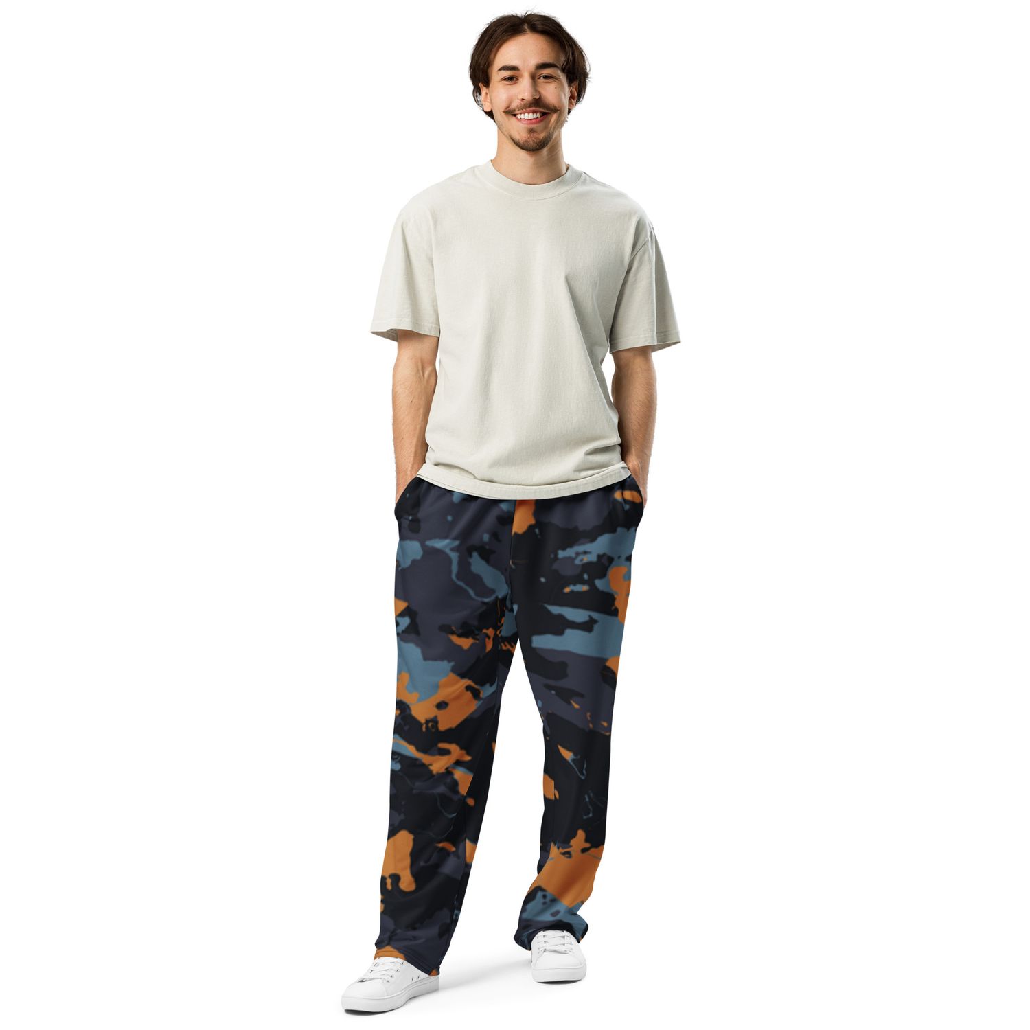 Unisex-Joggingshose mit weiten Beinen