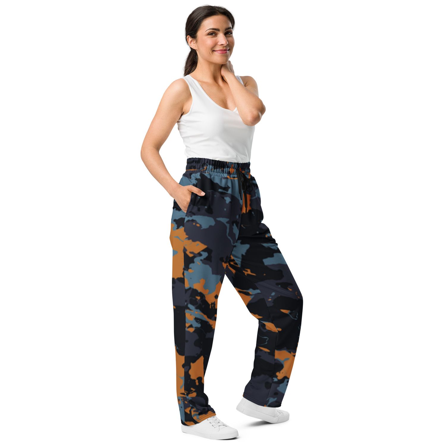 Unisex-Joggingshose mit weiten Beinen