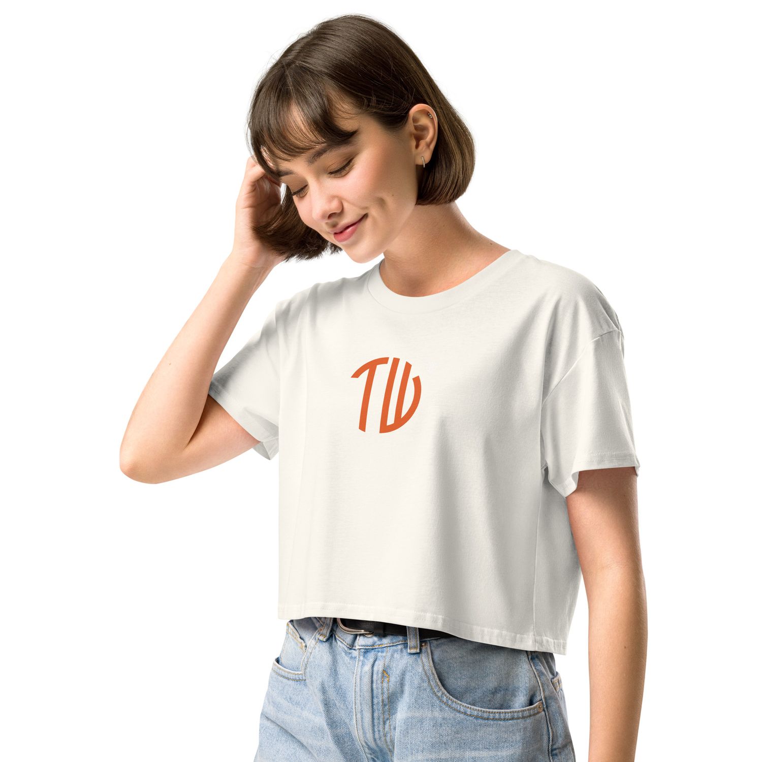 Damen-Crop-Top
