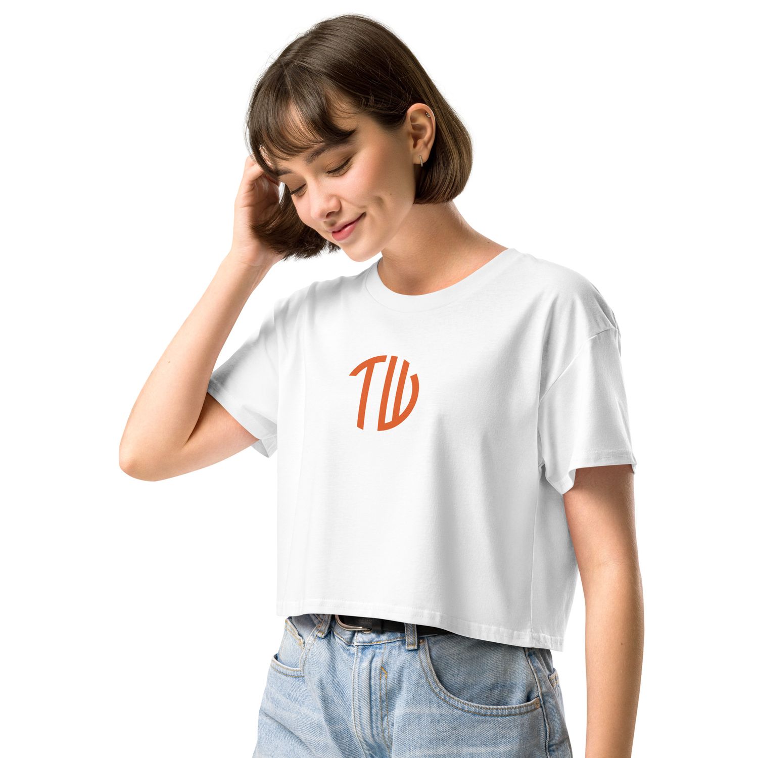 Damen-Crop-Top