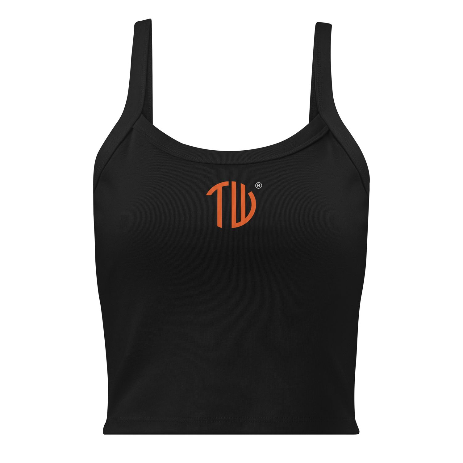 Damen Tanktop mit feiner Rippstruktur