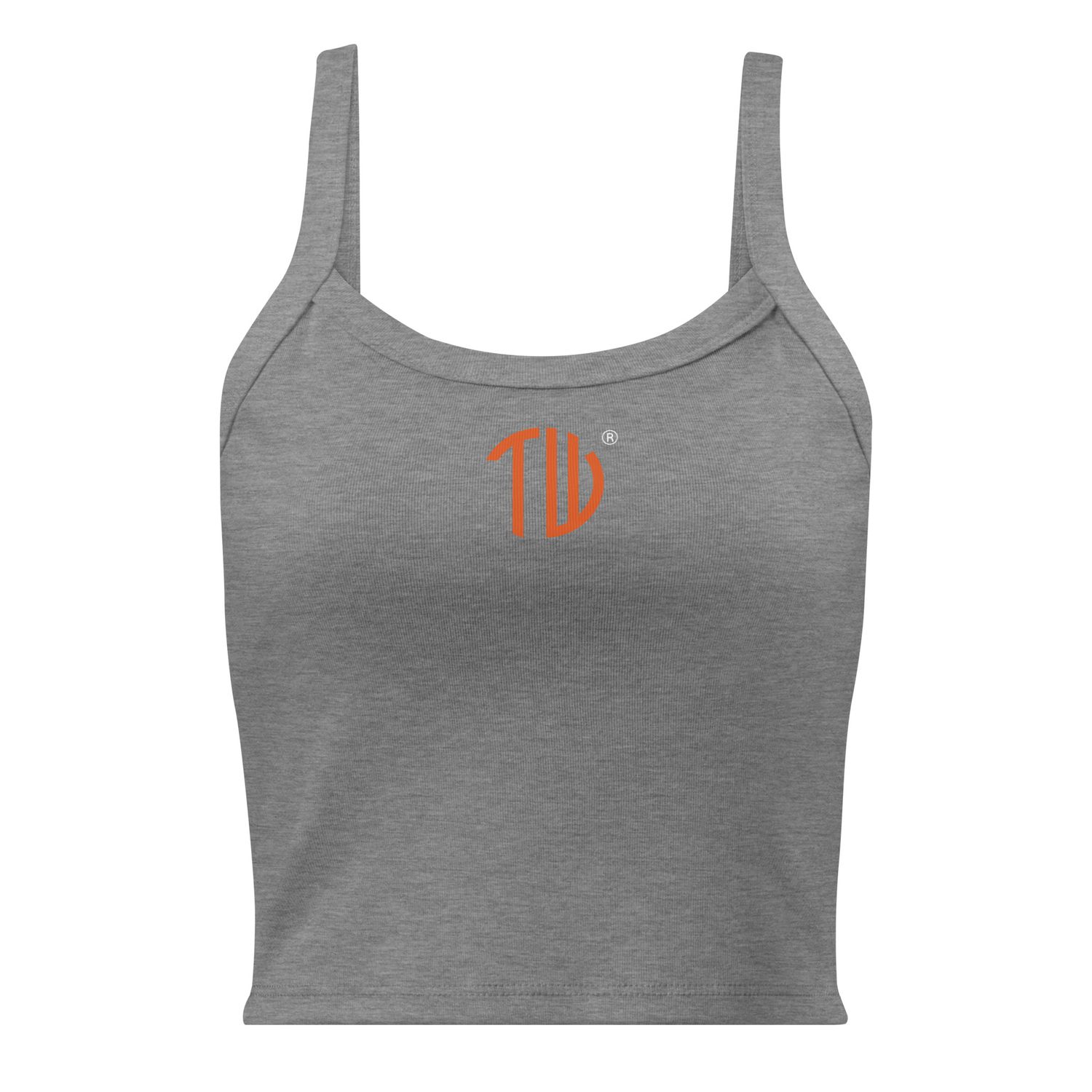 Damen Tanktop mit feiner Rippstruktur