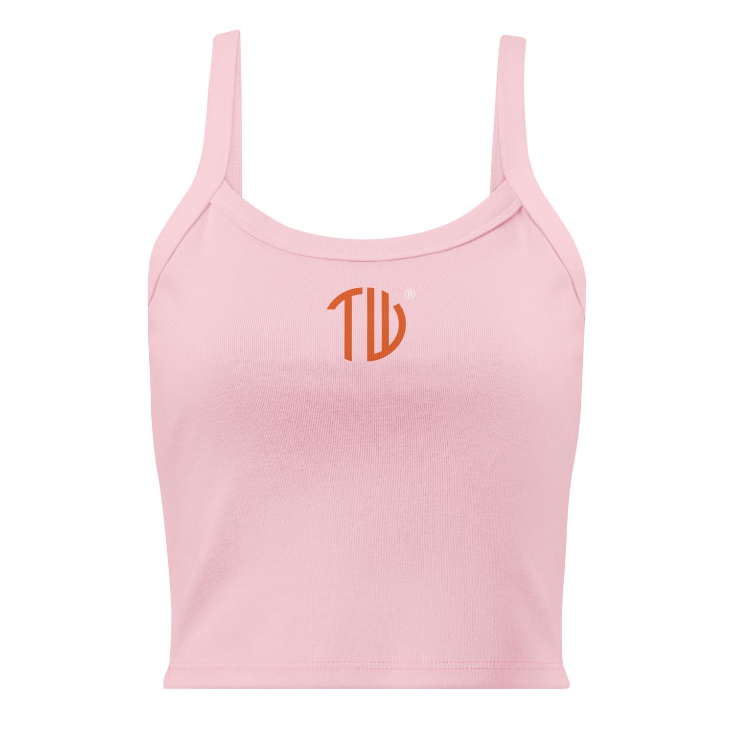 Damen Tanktop mit feiner Rippstruktur
