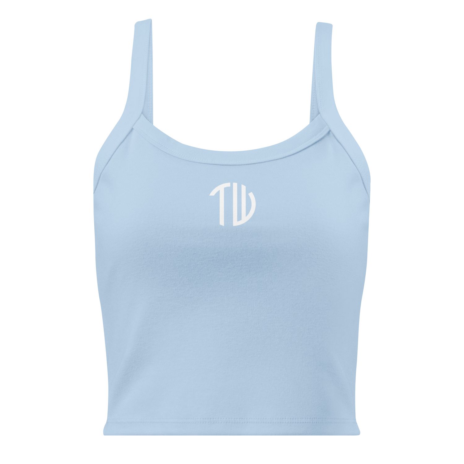 Damen Tanktop mit feiner Rippstruktur