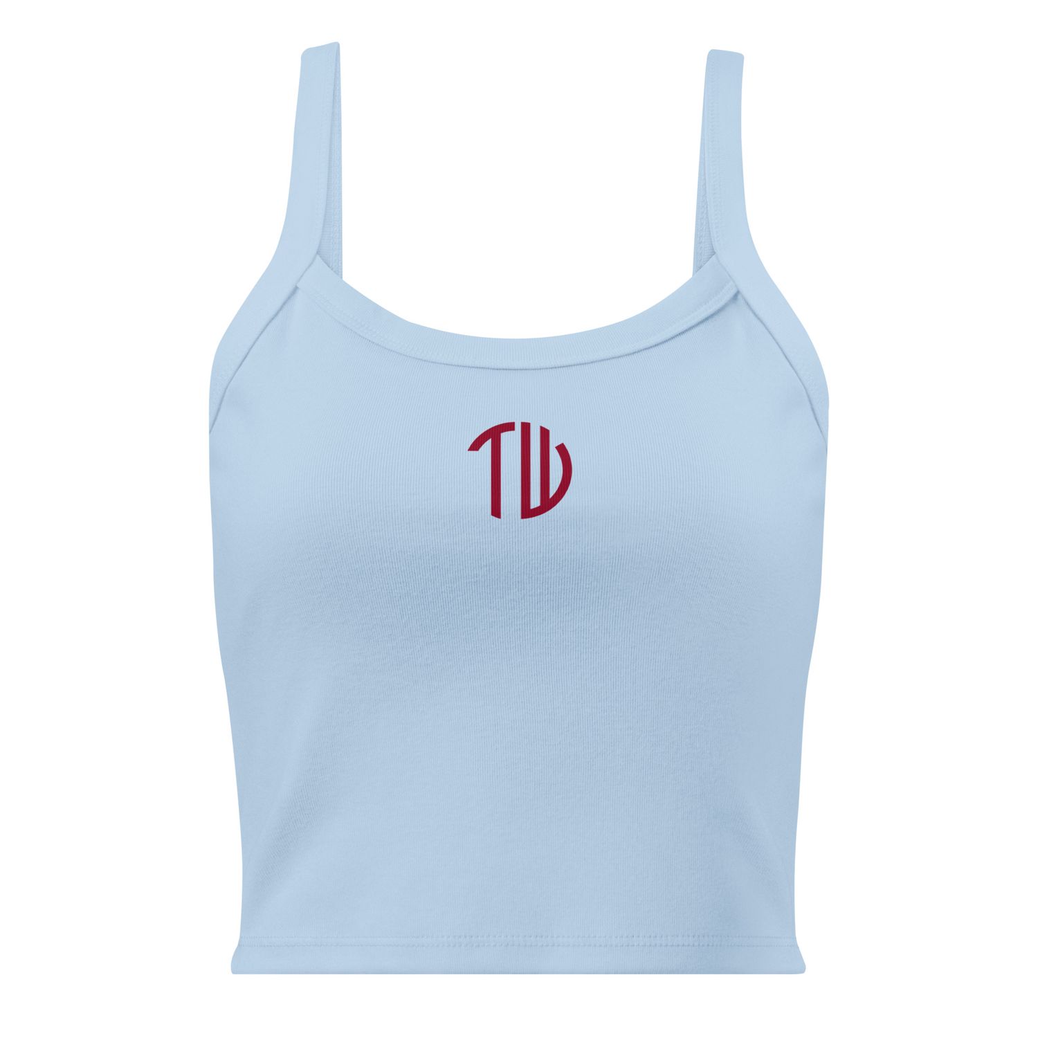 Damen Tanktop mit feiner Rippstruktur