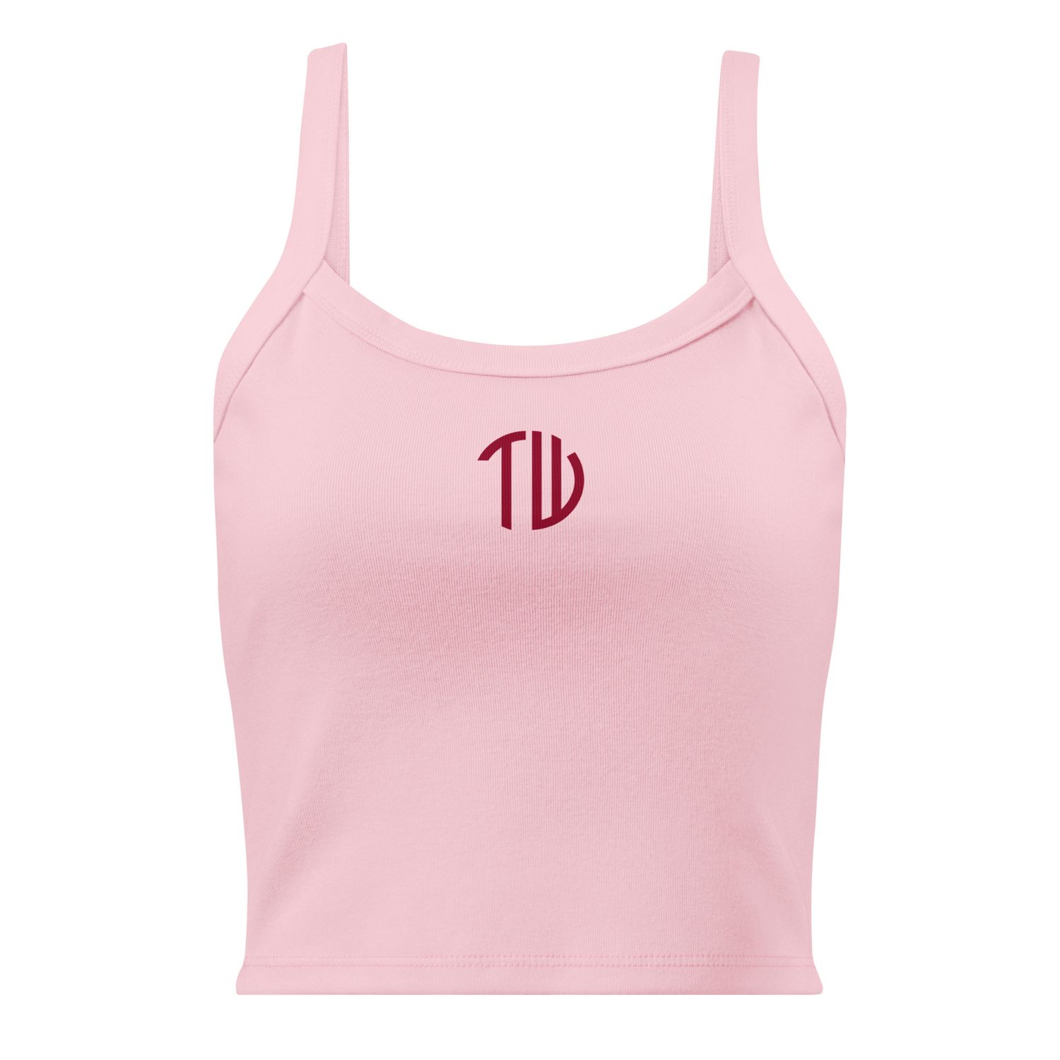 Damen Tanktop mit feiner Rippstruktur
