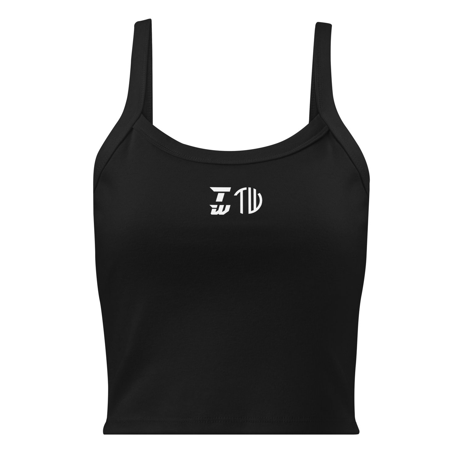 Damen Tanktop mit feiner Rippstruktur