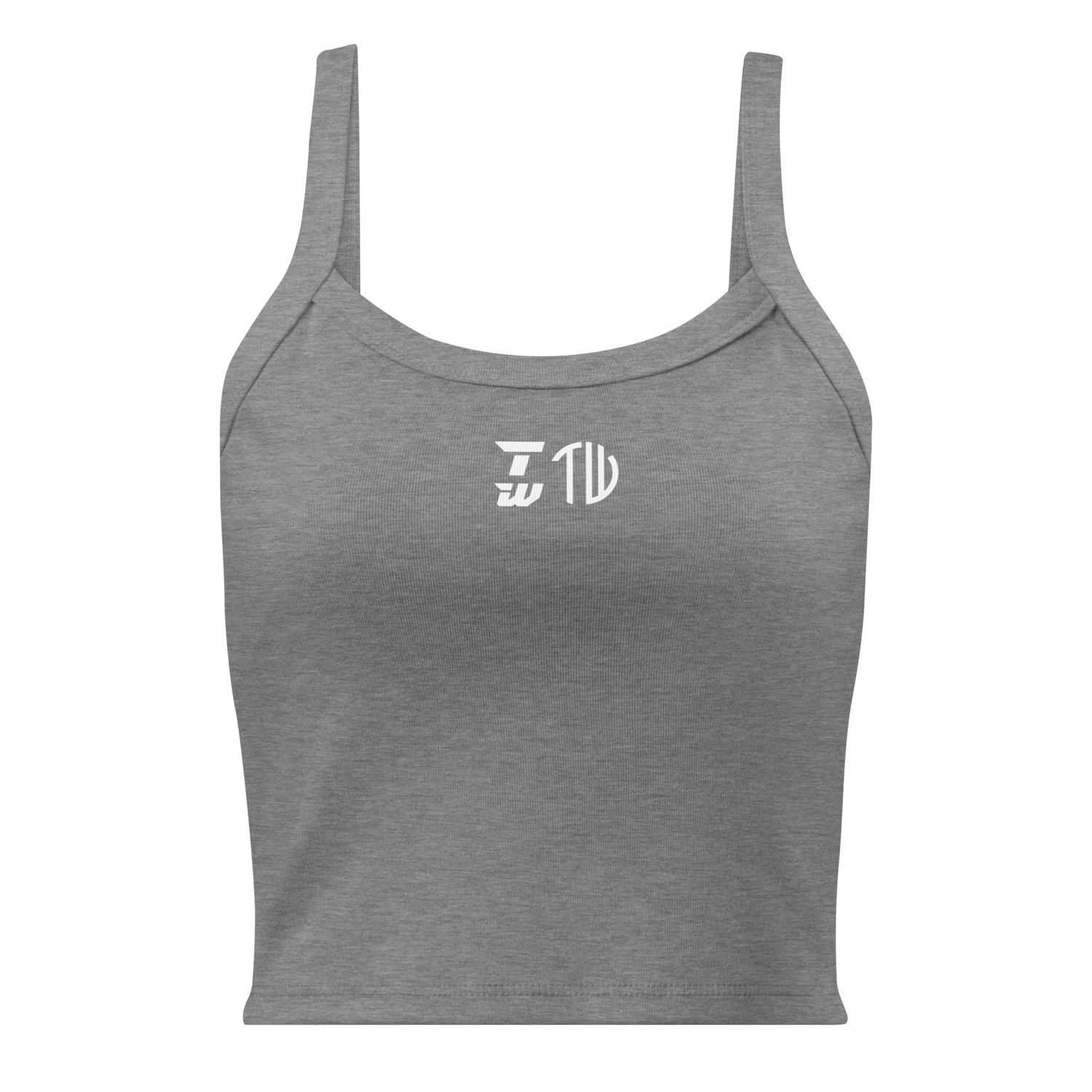 Damen Tanktop mit feiner Rippstruktur