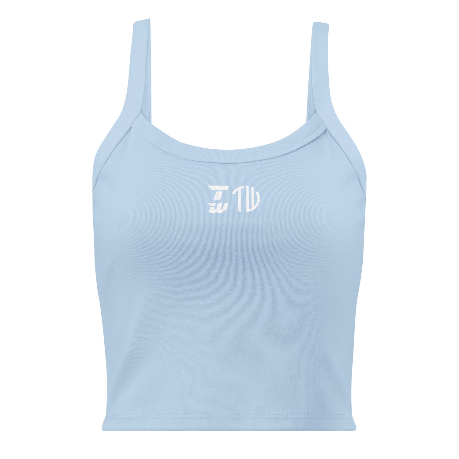 Damen Tanktop mit feiner Rippstruktur