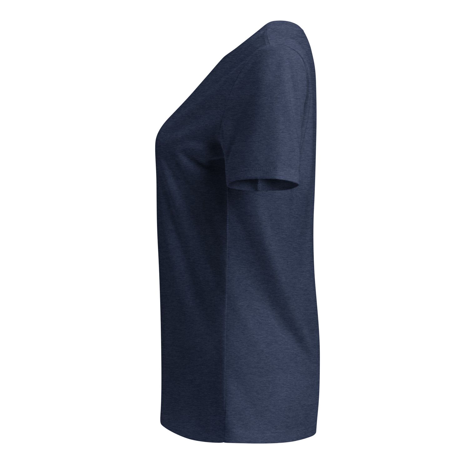 Lockeres Damen T-Shirt mit V-Ausschnitt