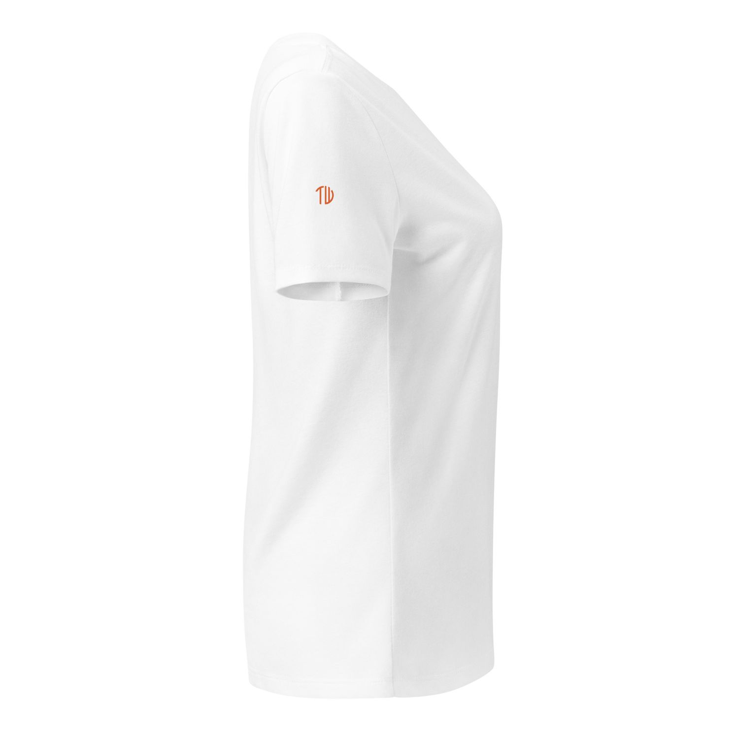 Lockeres Damen T-Shirt mit V-Ausschnitt