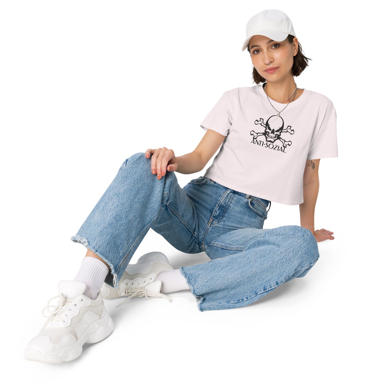 Damen-Crop-Top