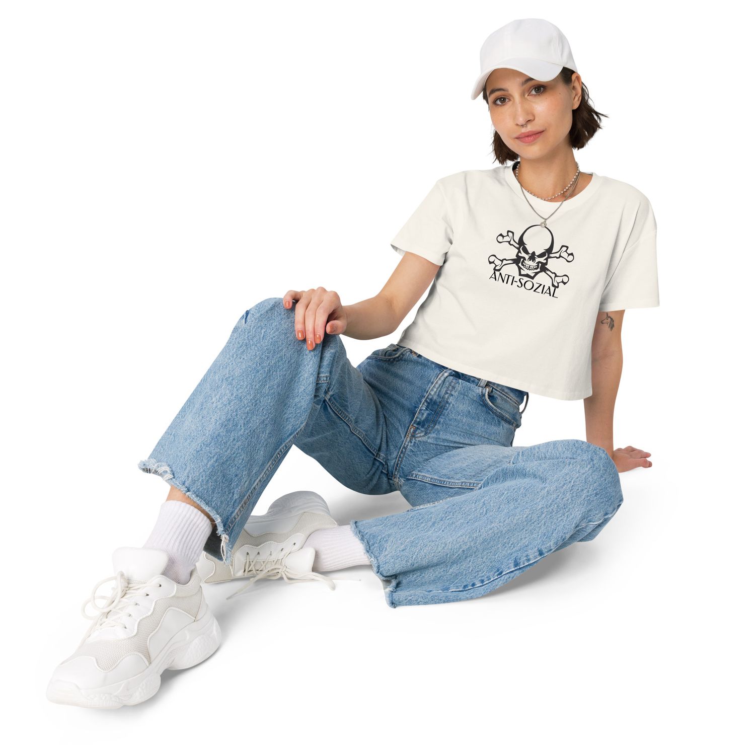 Damen-Crop-Top