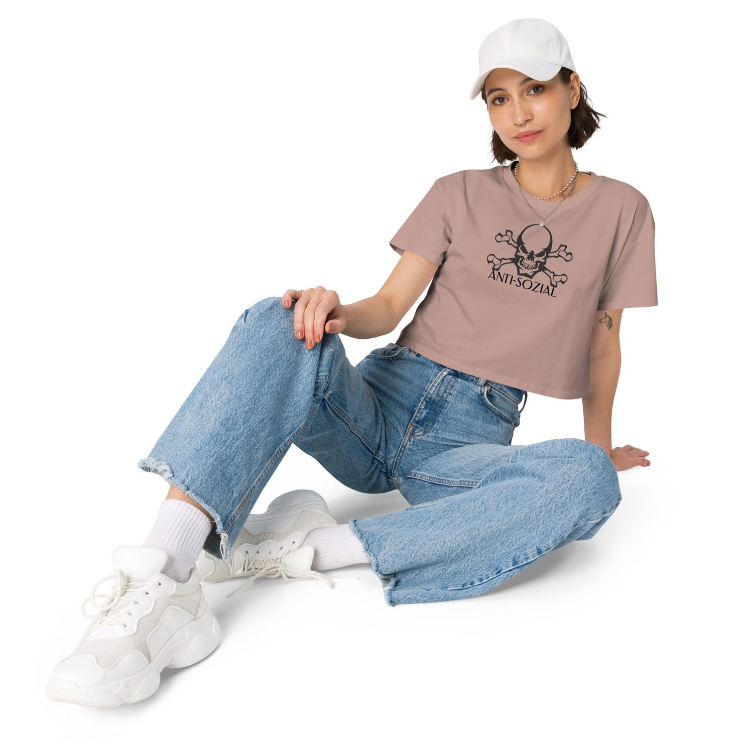 Damen-Crop-Top