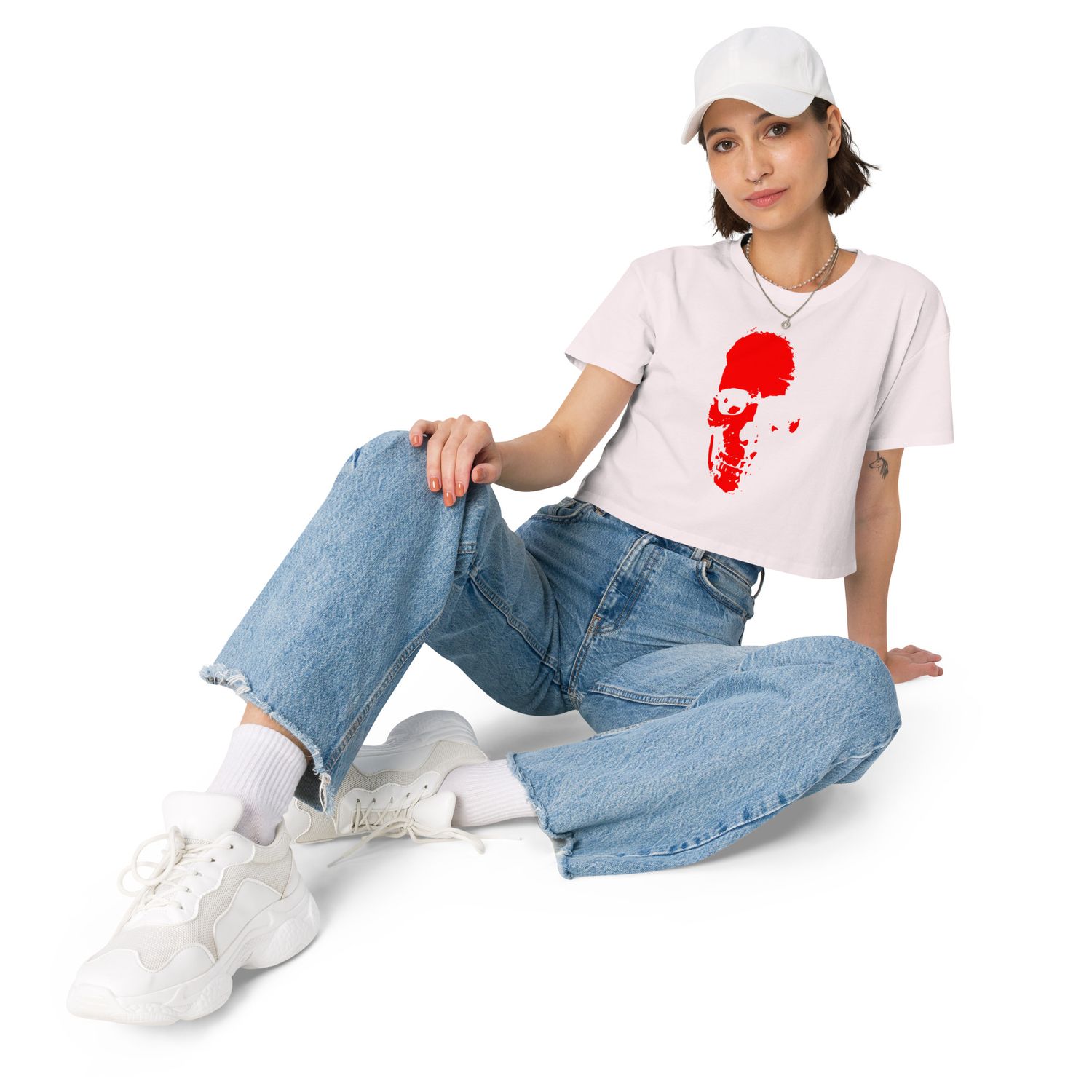 Damen-Crop-Top