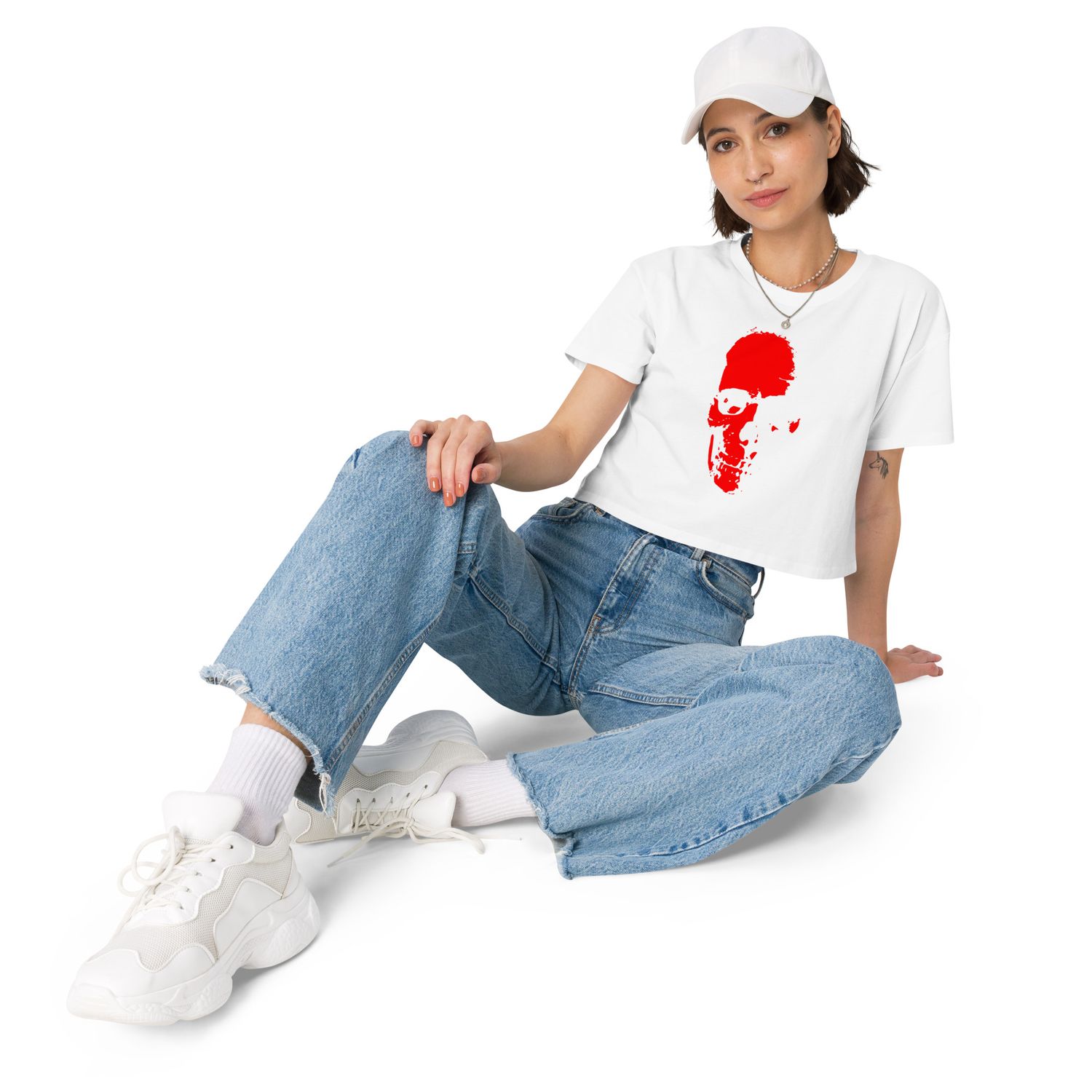 Damen-Crop-Top