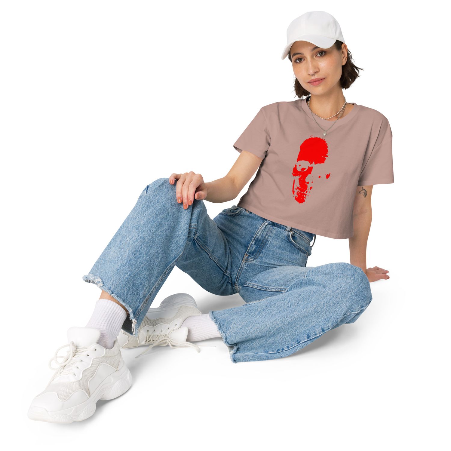 Damen-Crop-Top