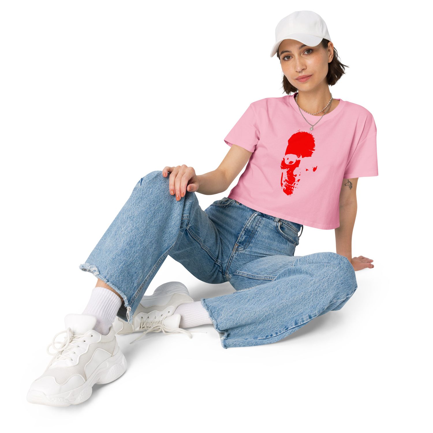 Damen-Crop-Top