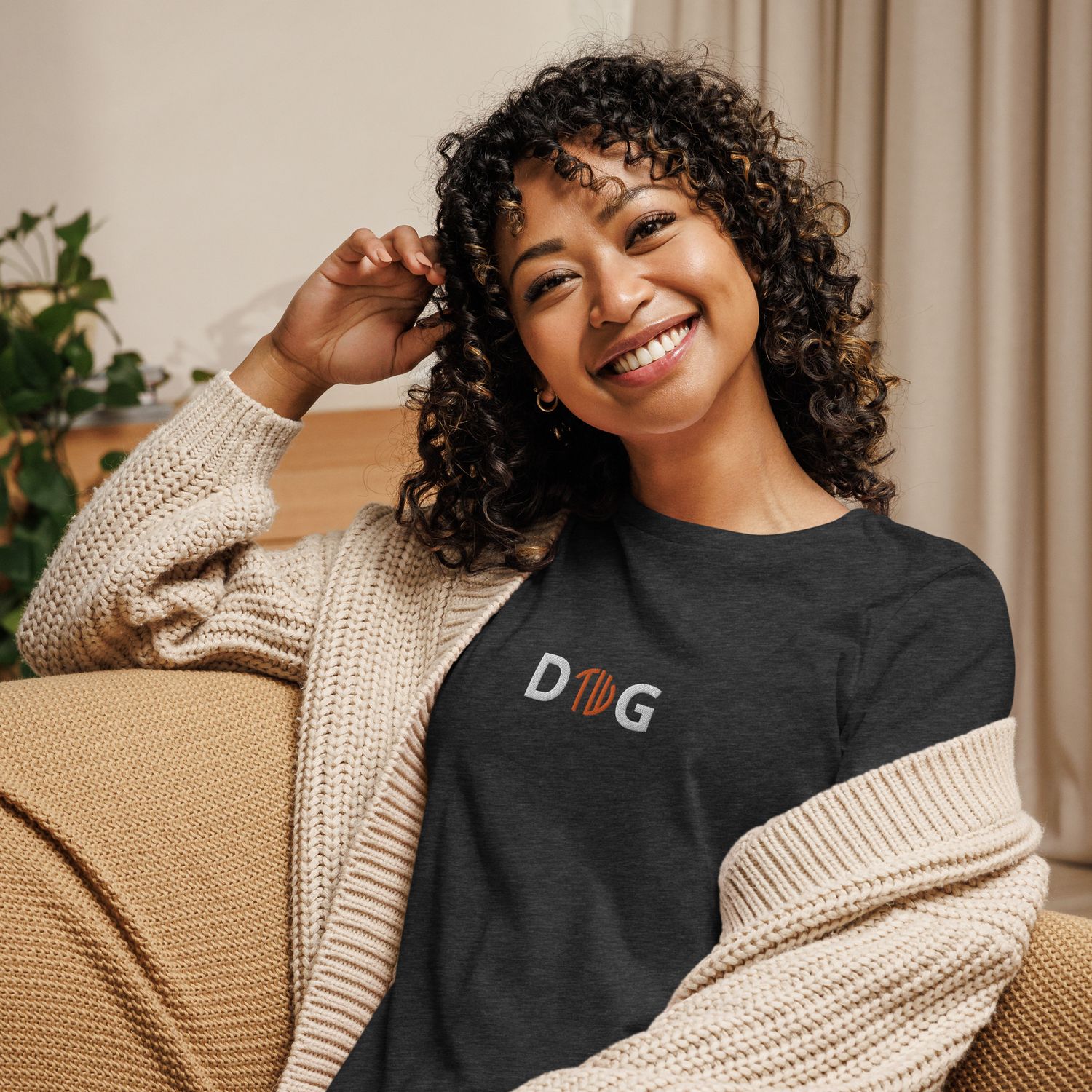 Lockeres Damen-T-Shirt