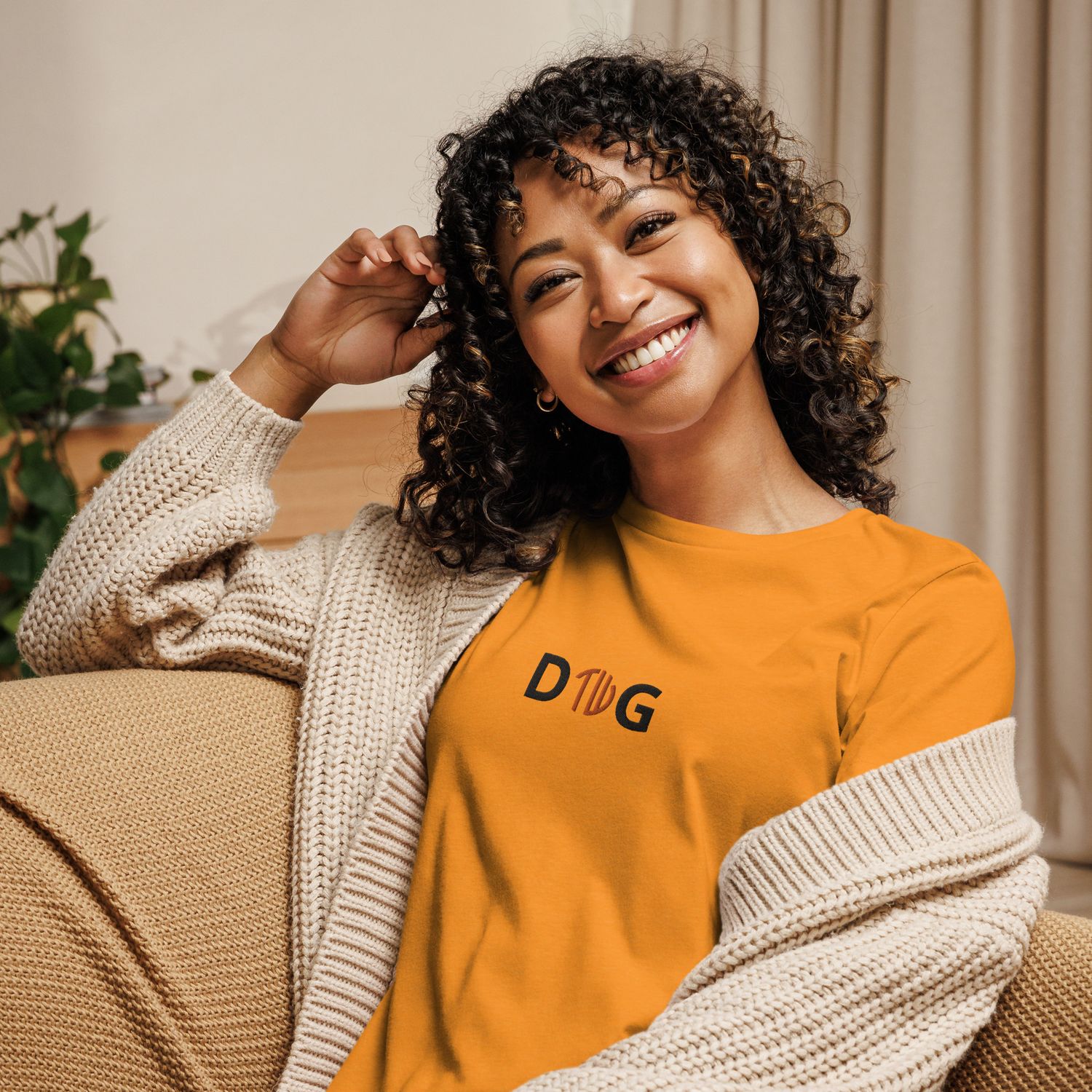 Lockeres Damen-T-Shirt