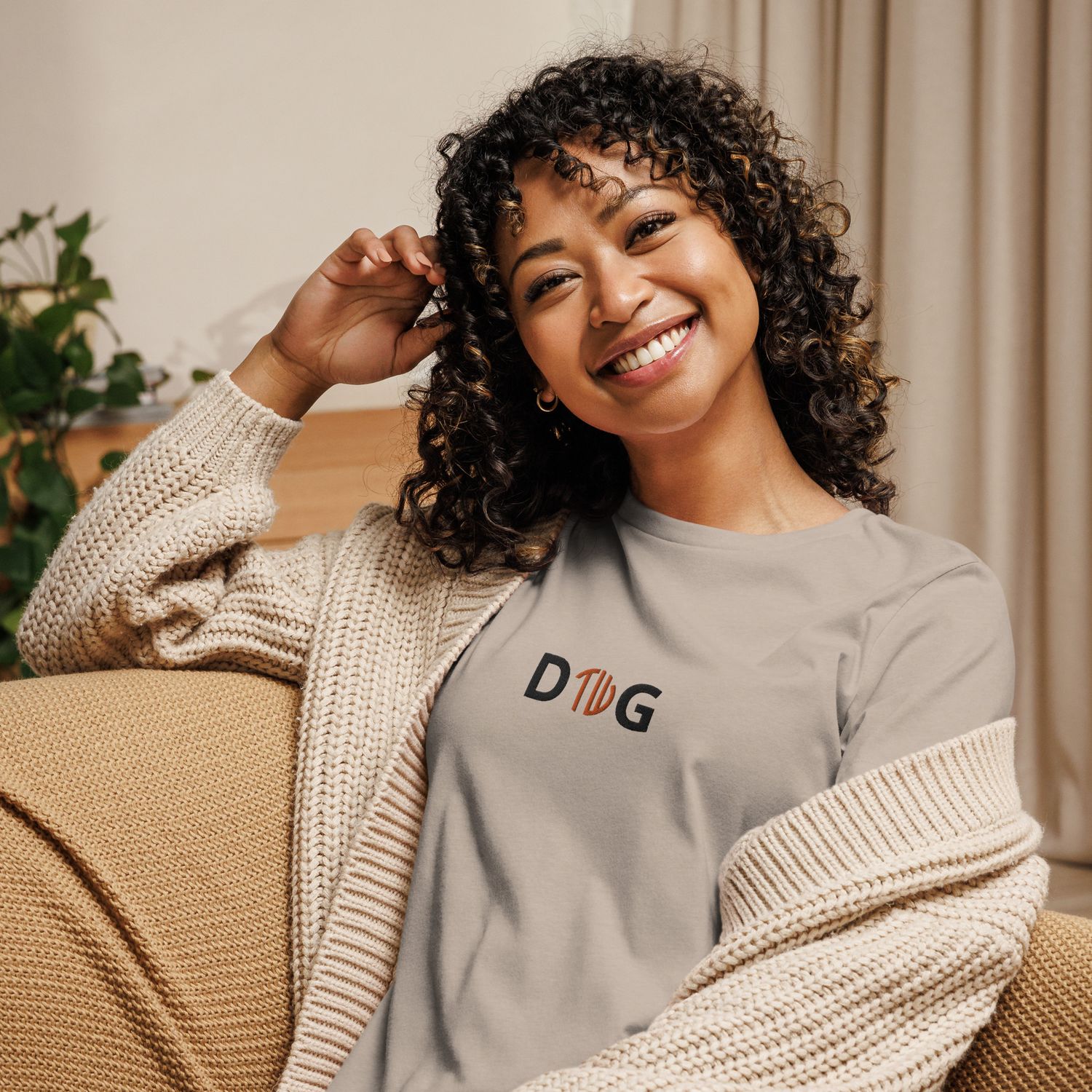 Lockeres Damen-T-Shirt