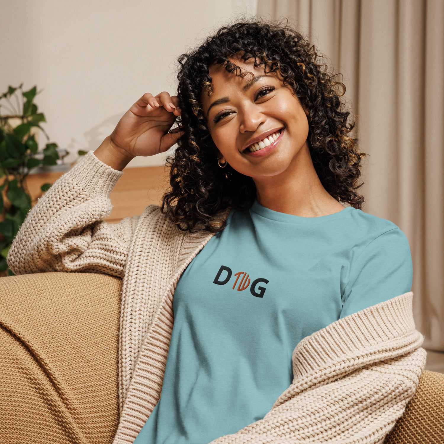 Lockeres Damen-T-Shirt