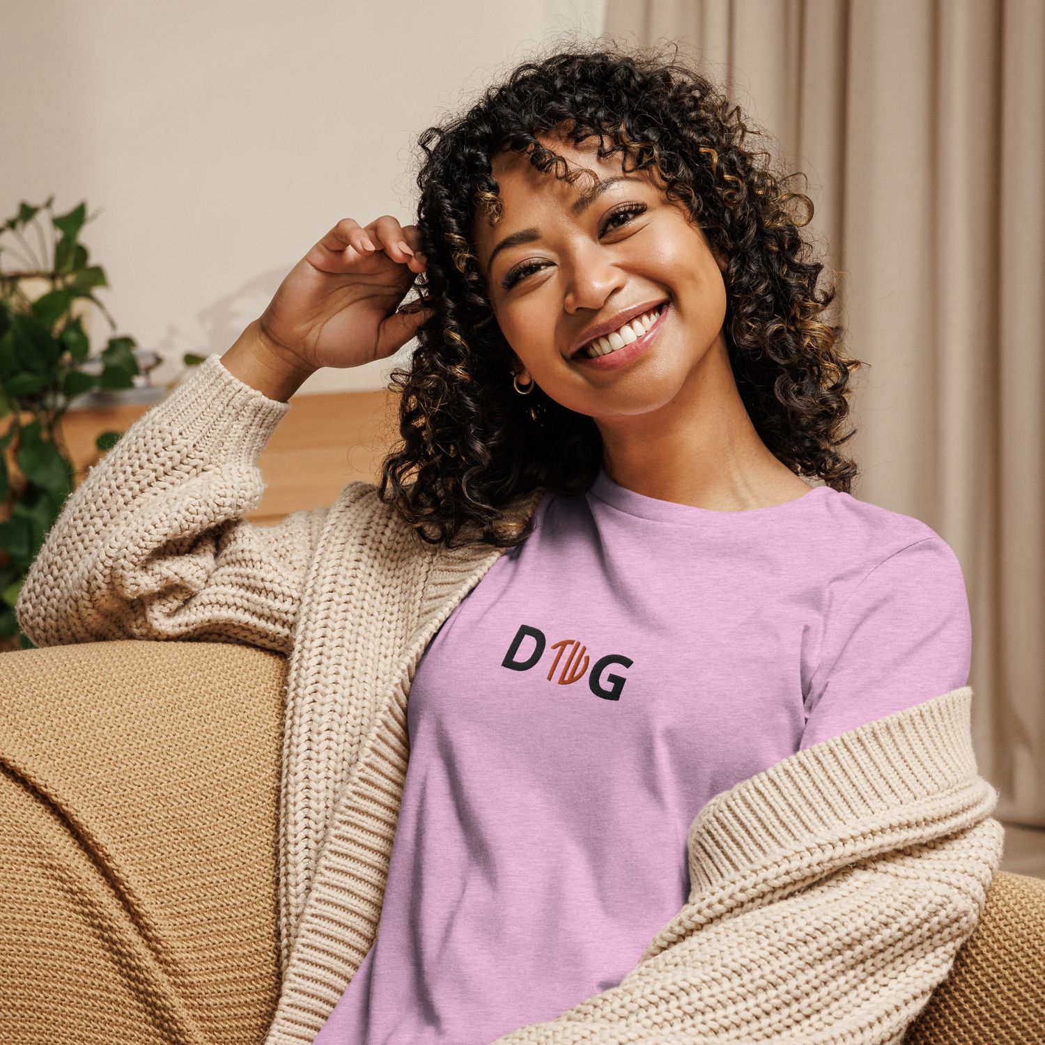 Lockeres Damen-T-Shirt