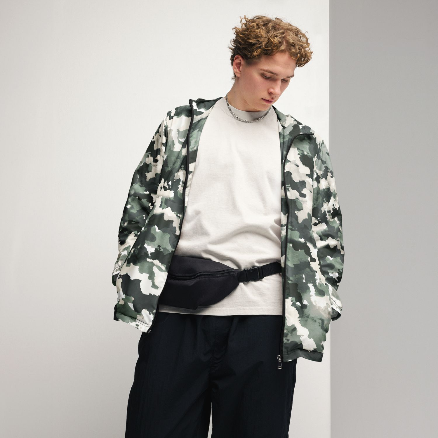 Hochwertige Windbreaker Camouflage S2