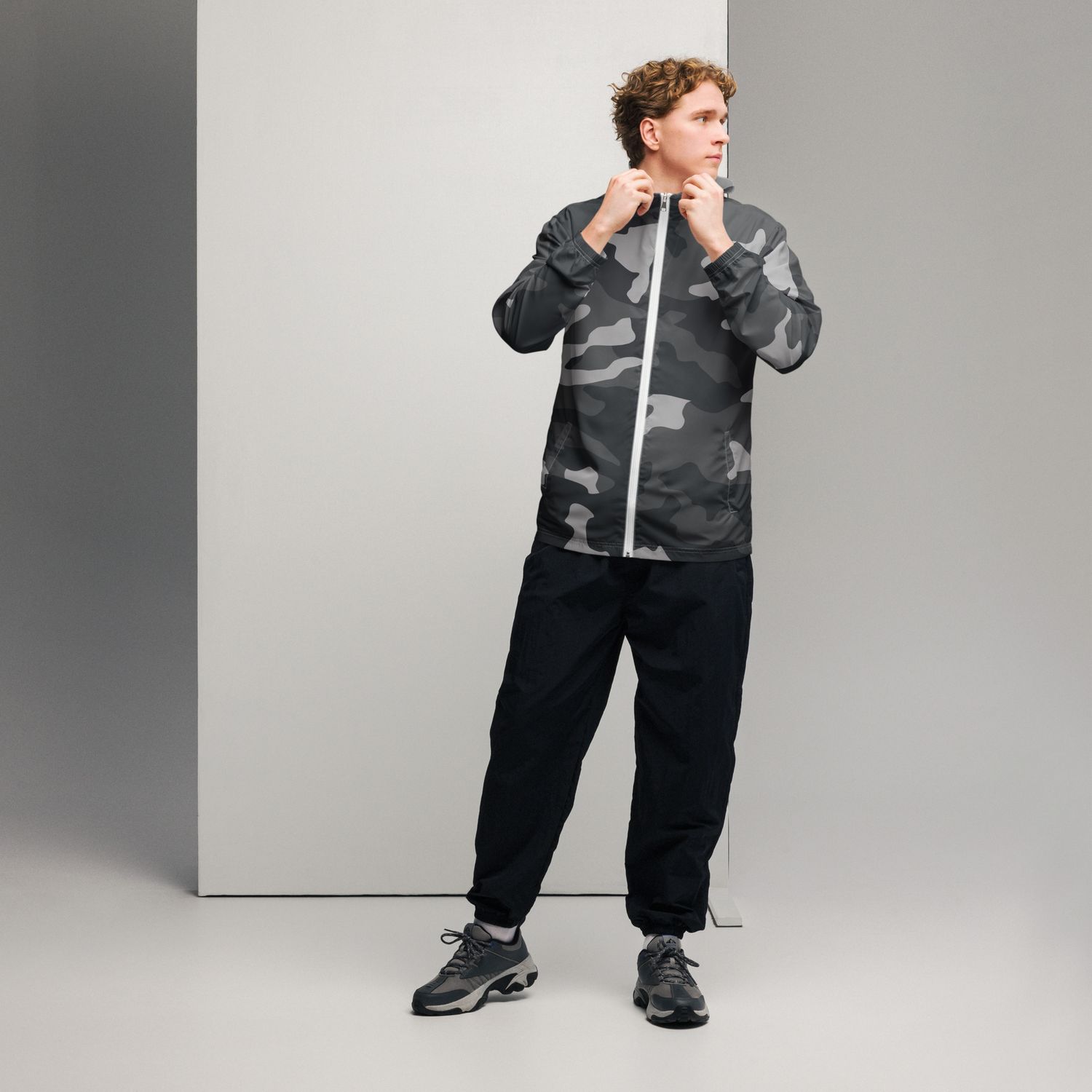 Hochwertige Windbreaker Camouflage S1