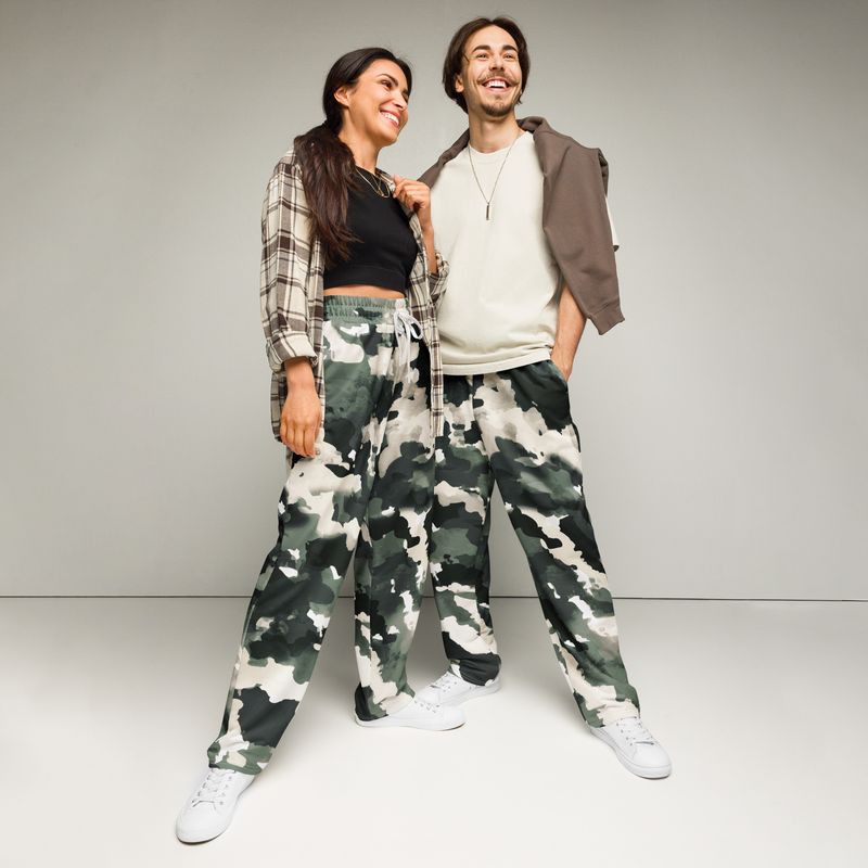 Unisex-Joggingshose mit weiten Beinen
