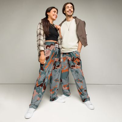Unisex-Joggingshose mit weiten Beinen