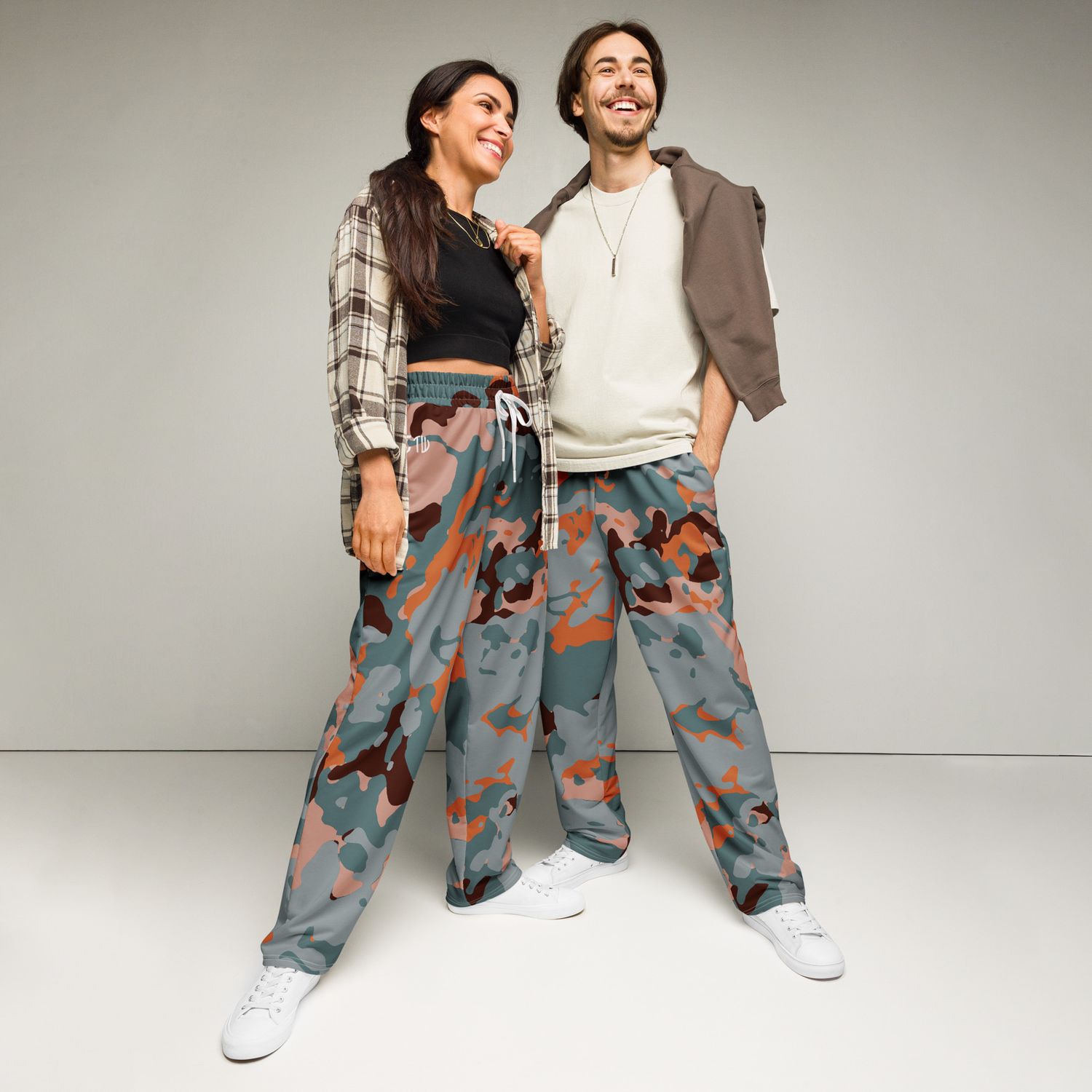 Unisex-Joggingshose mit weiten Beinen