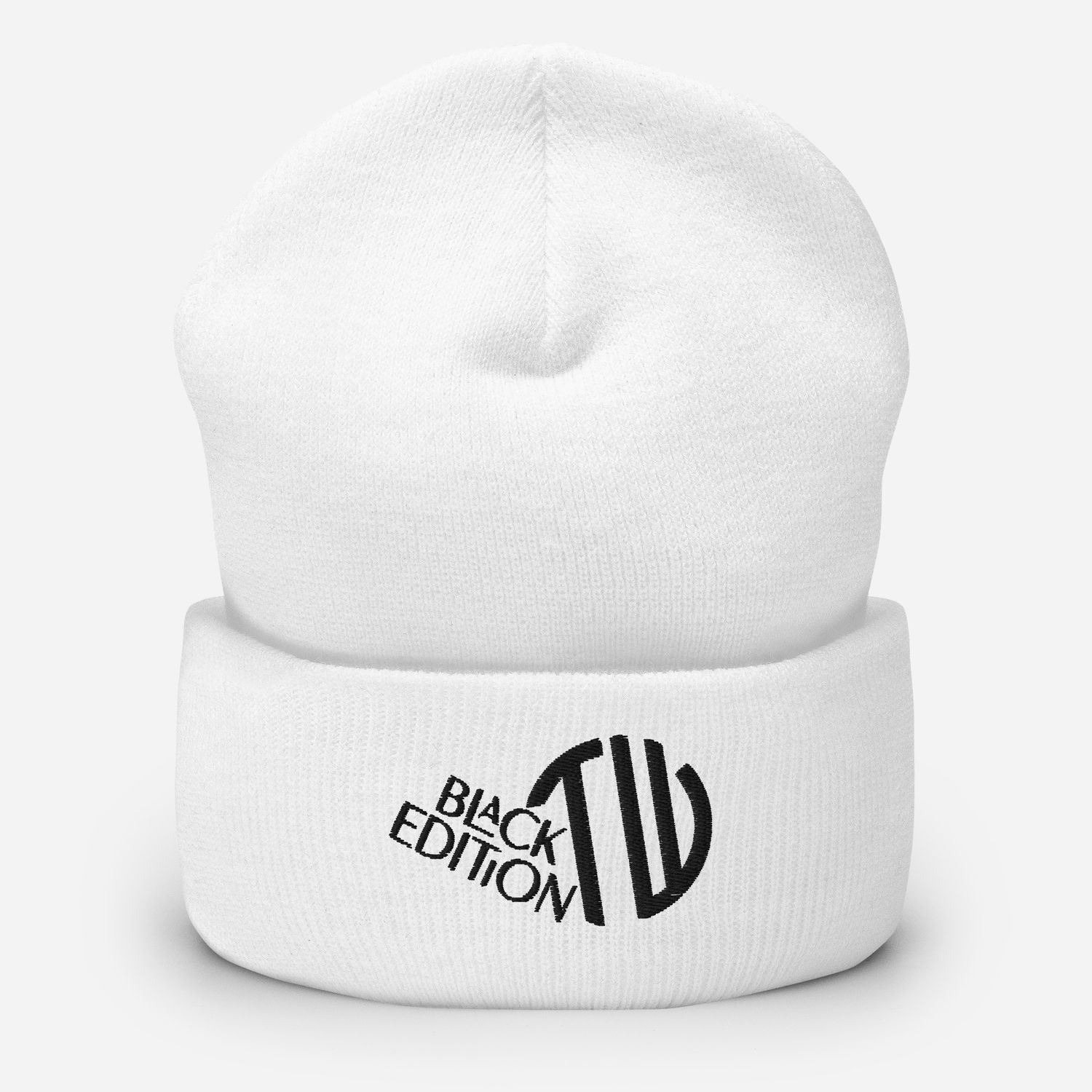 Umgeschlagene Beanie Black-Edition 🖤