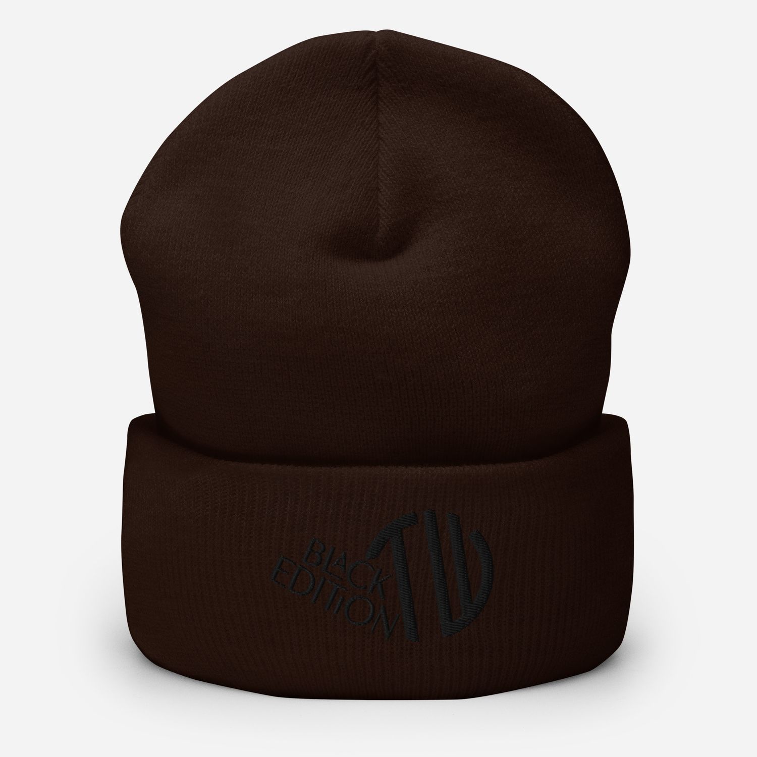 Umgeschlagene Beanie Black-Edition 🖤
