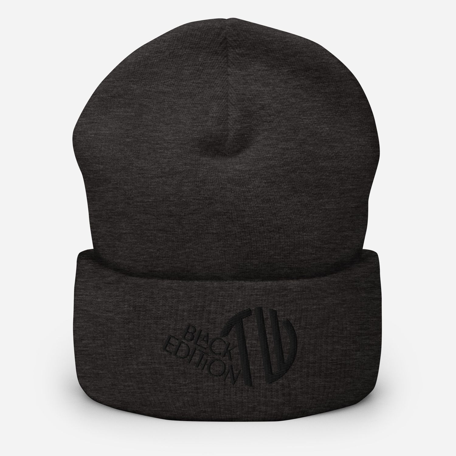 Umgeschlagene Beanie Black-Edition 🖤
