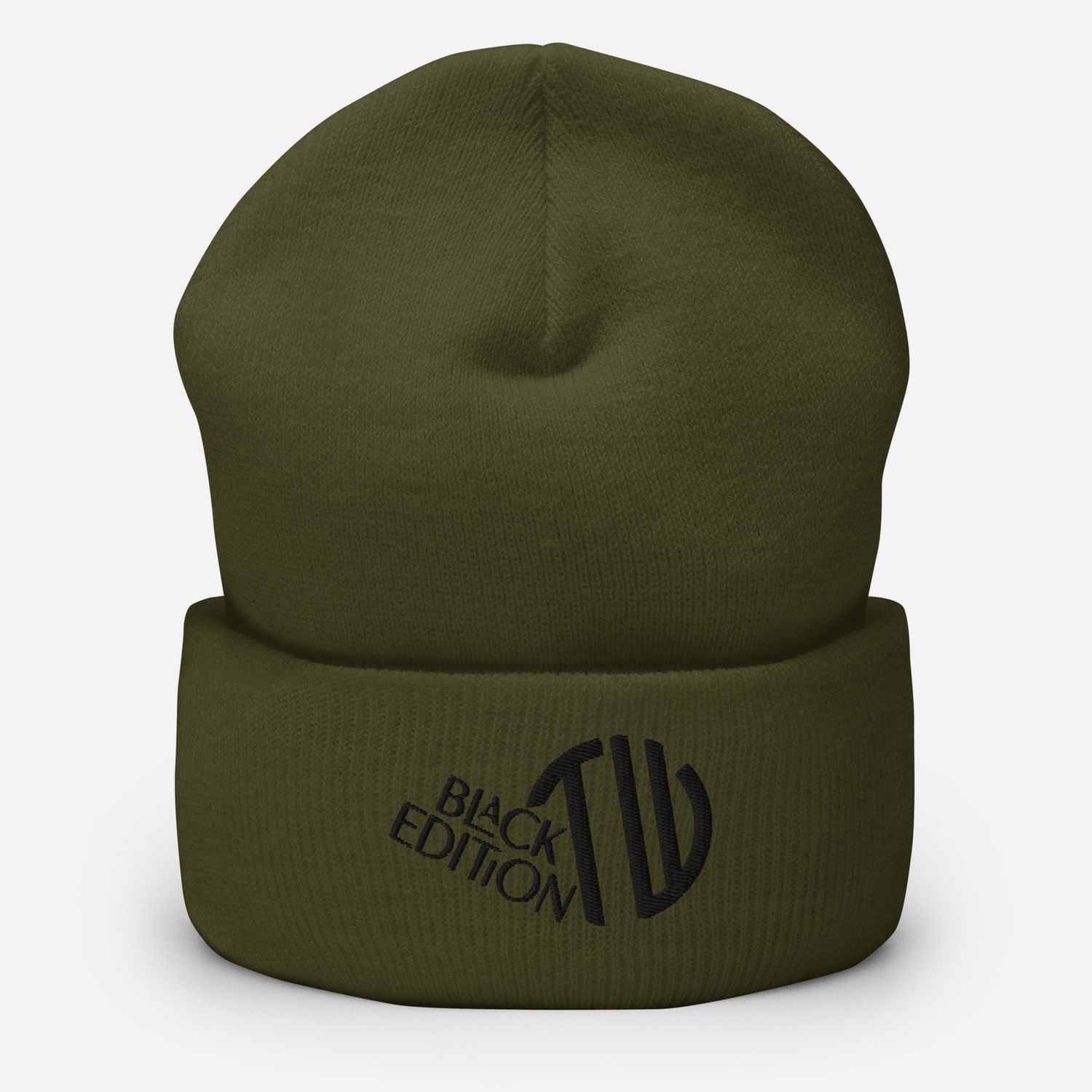 Umgeschlagene Beanie Black-Edition 🖤